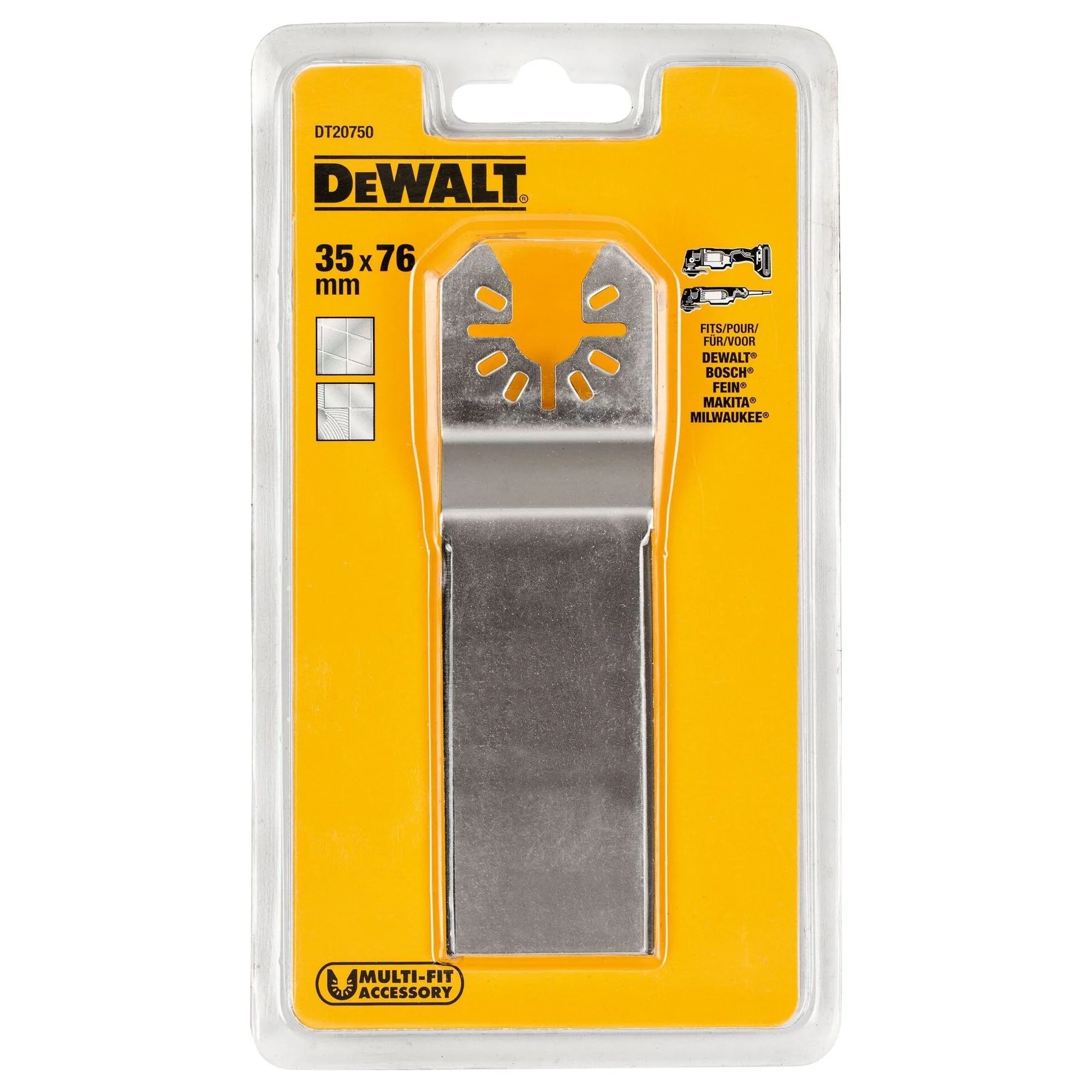 Lama Raschiante Rettangolare Dewalt DT20750-QZ - Image 2