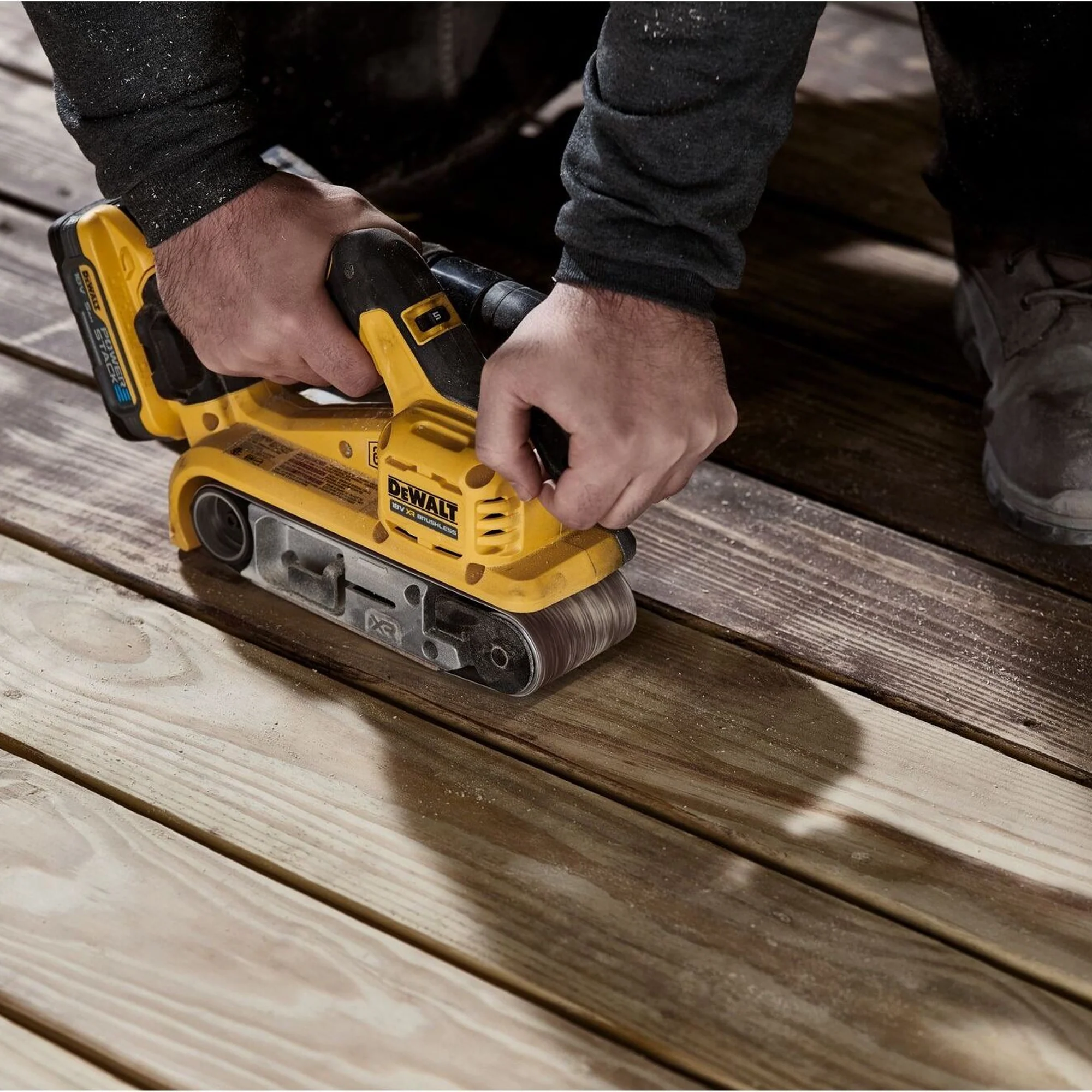 Levigatrice a nastro Dewalt DCW220NT-XJ 18V - Image 8