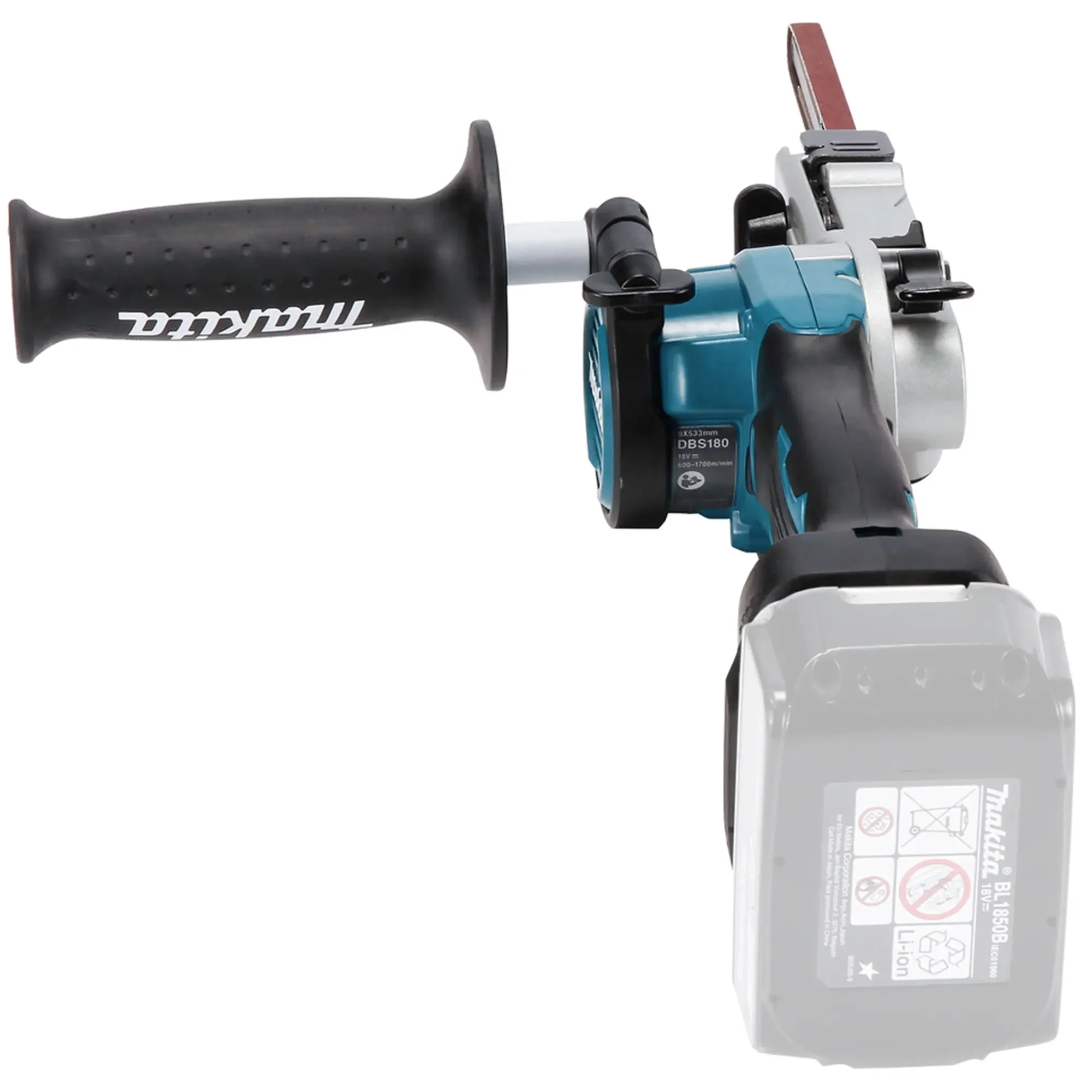 Levigatrice a nastro Makita DBS180ZJ 18V - Image 5