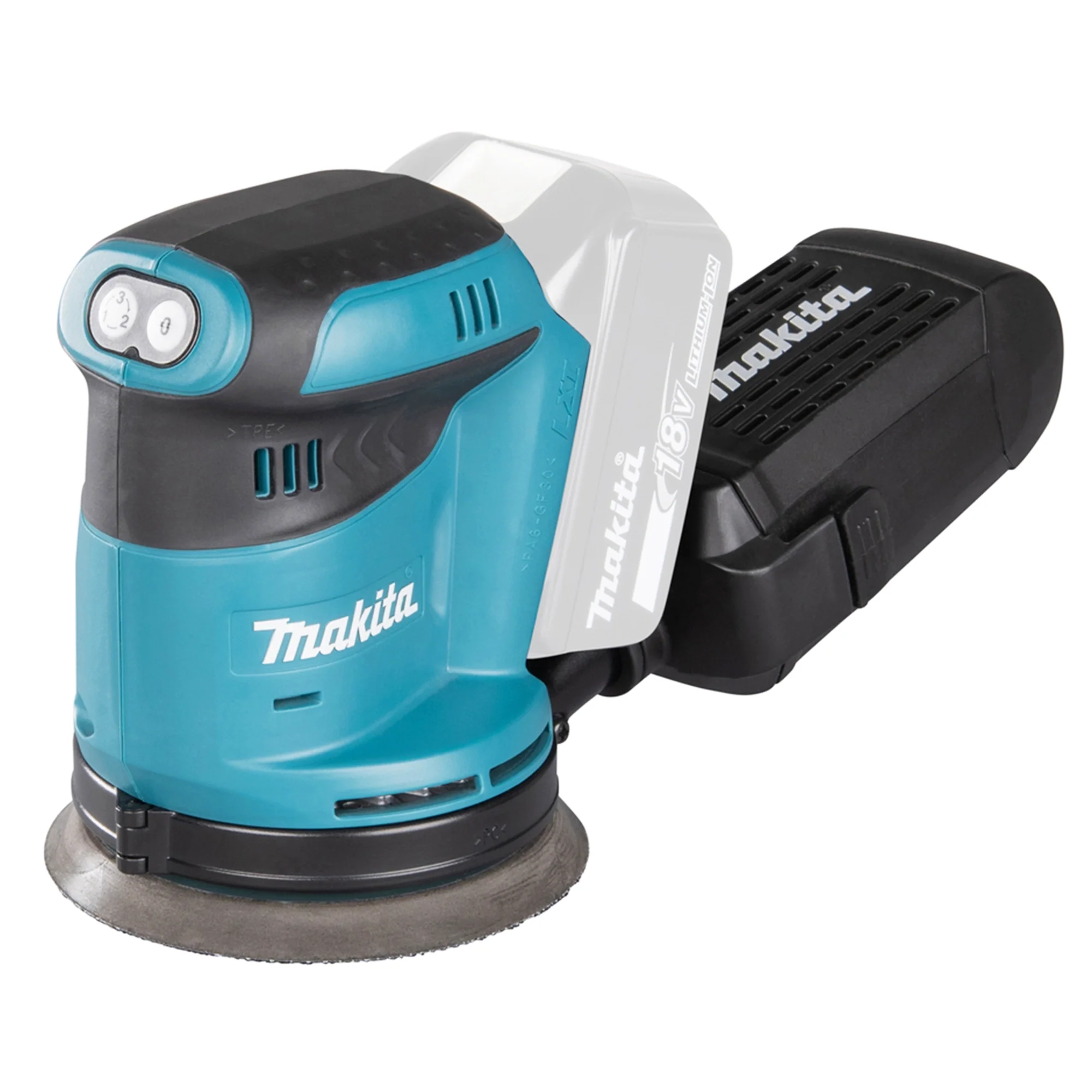 Levigatrice Orbitale Makita DBO180RTJ 18V 5Ah - Image 2
