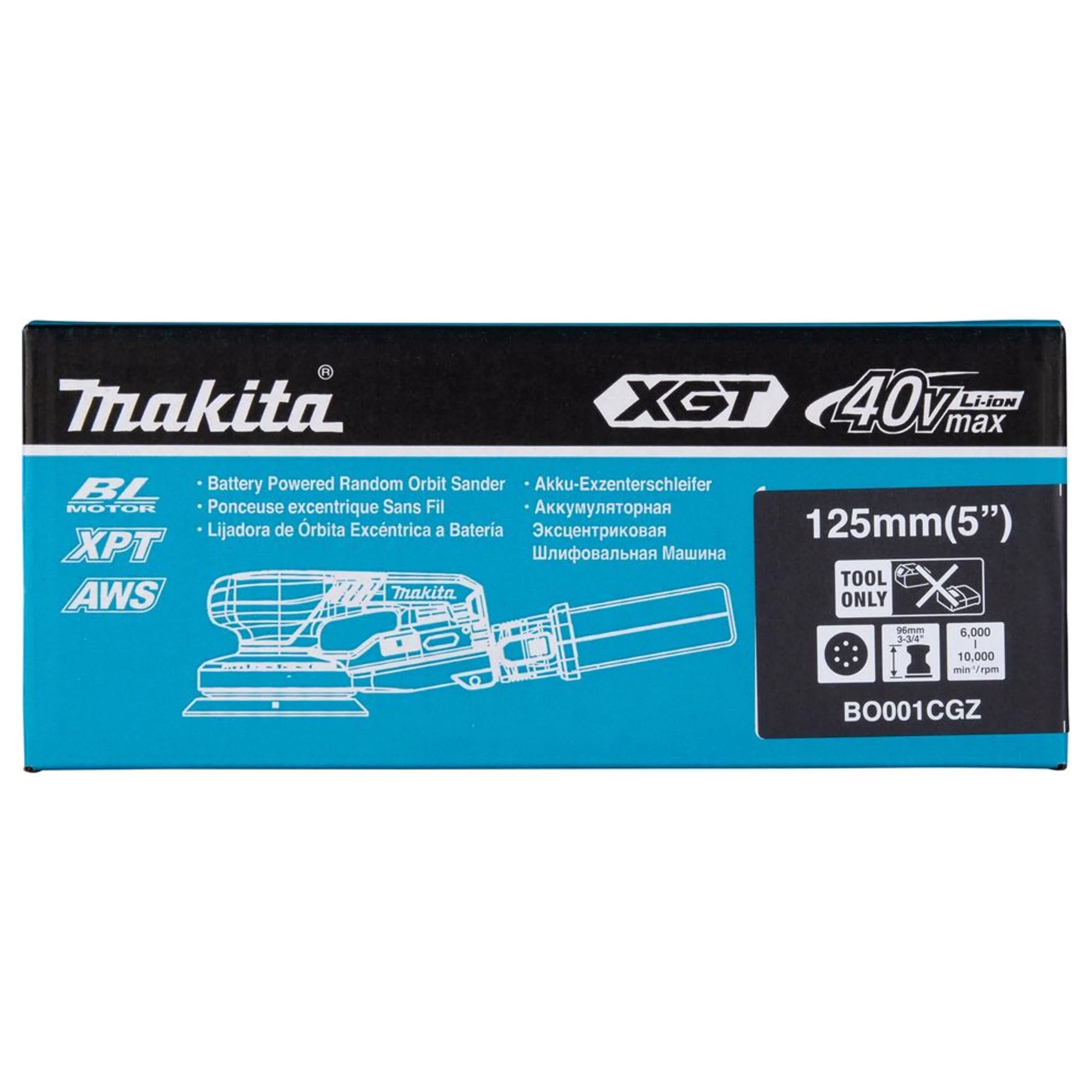 Levigatrice Rotorbitale Makita BO001CGZ 40V - Image 19