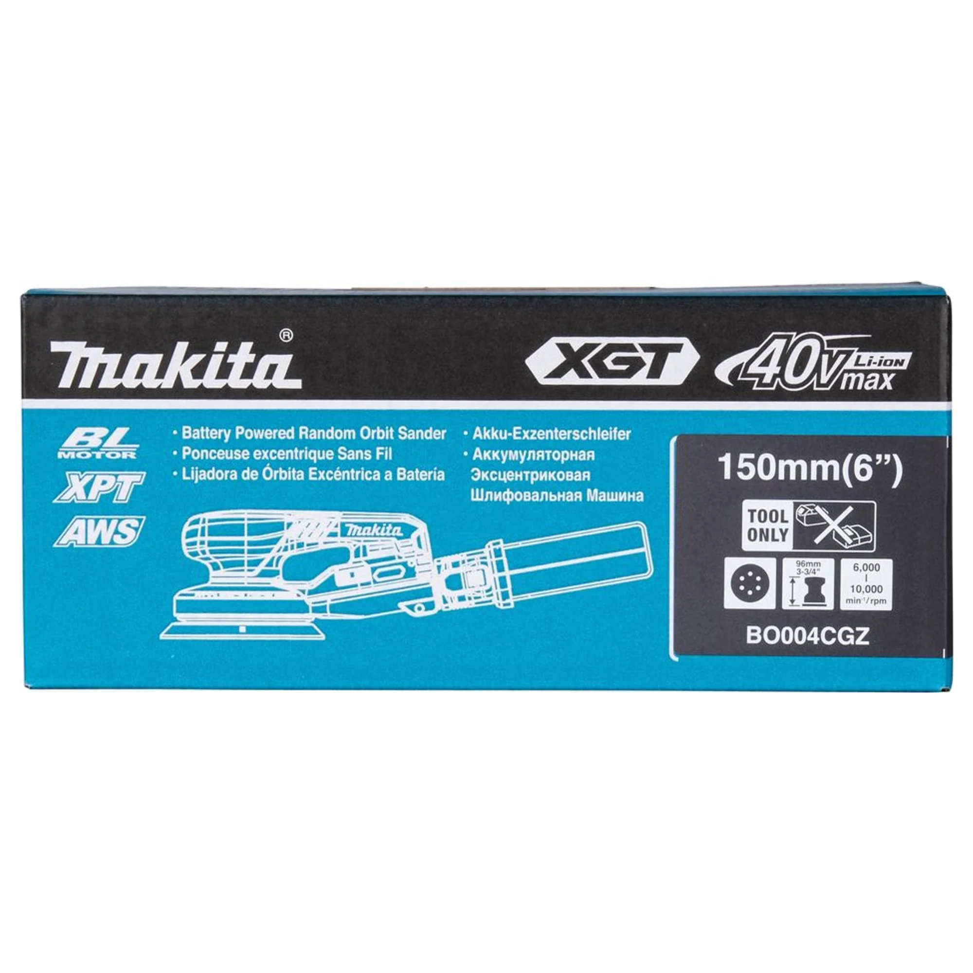 Levigatrice Rotorbitale Makita BO004CGZ 40V - Image 20