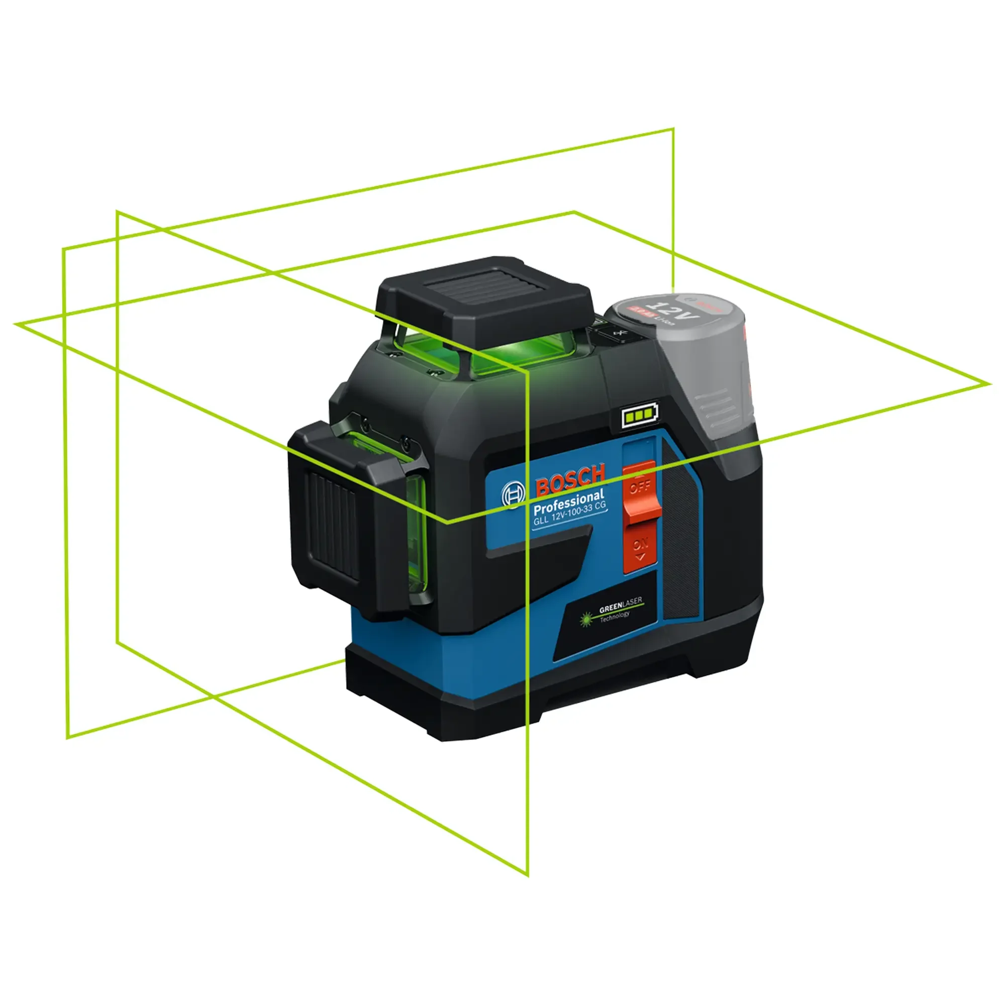 Livella Laser Bosch GLL 12V-100-33 CG 12V - Image 2