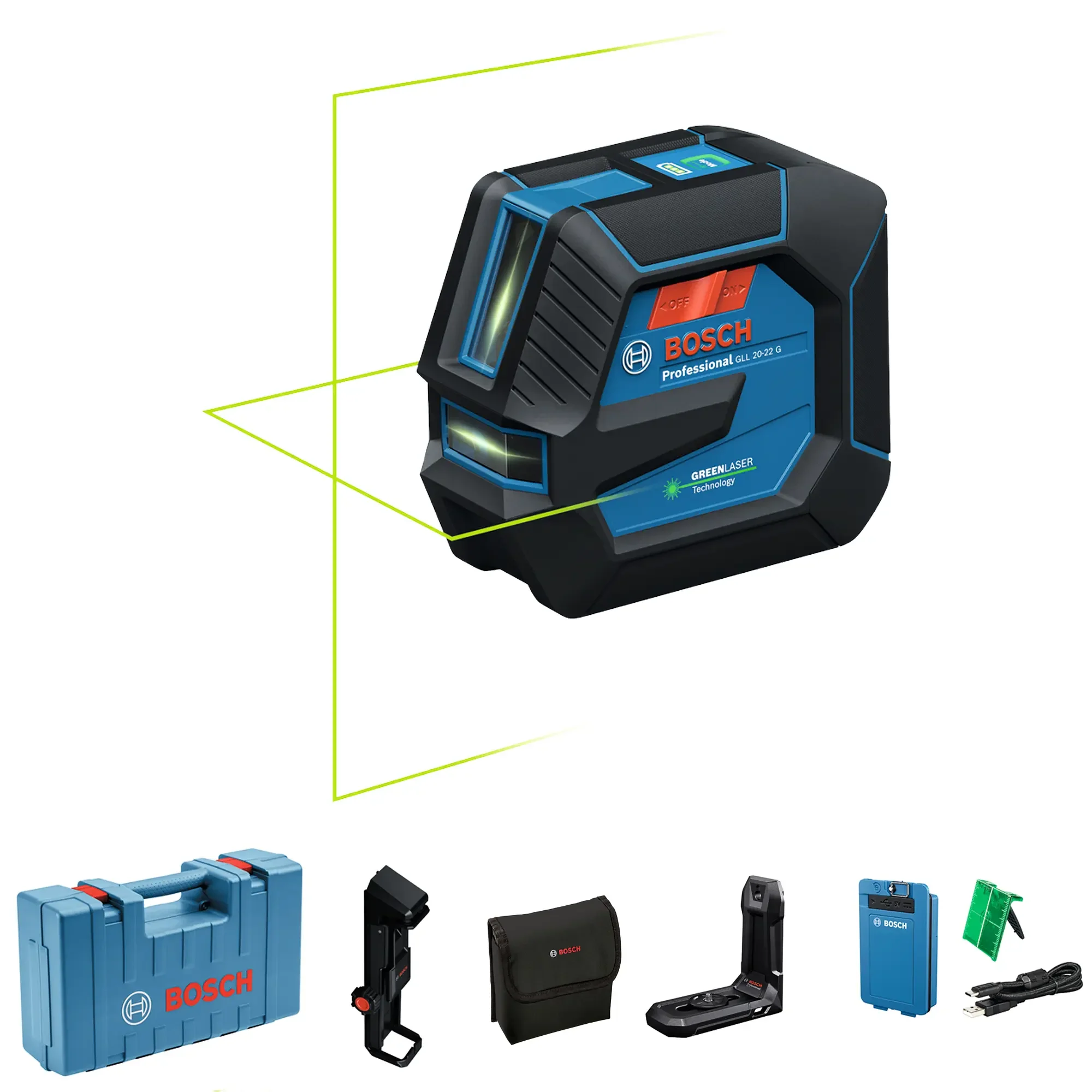 Livella Laser Bosch GLL 20-22 G - Image 4