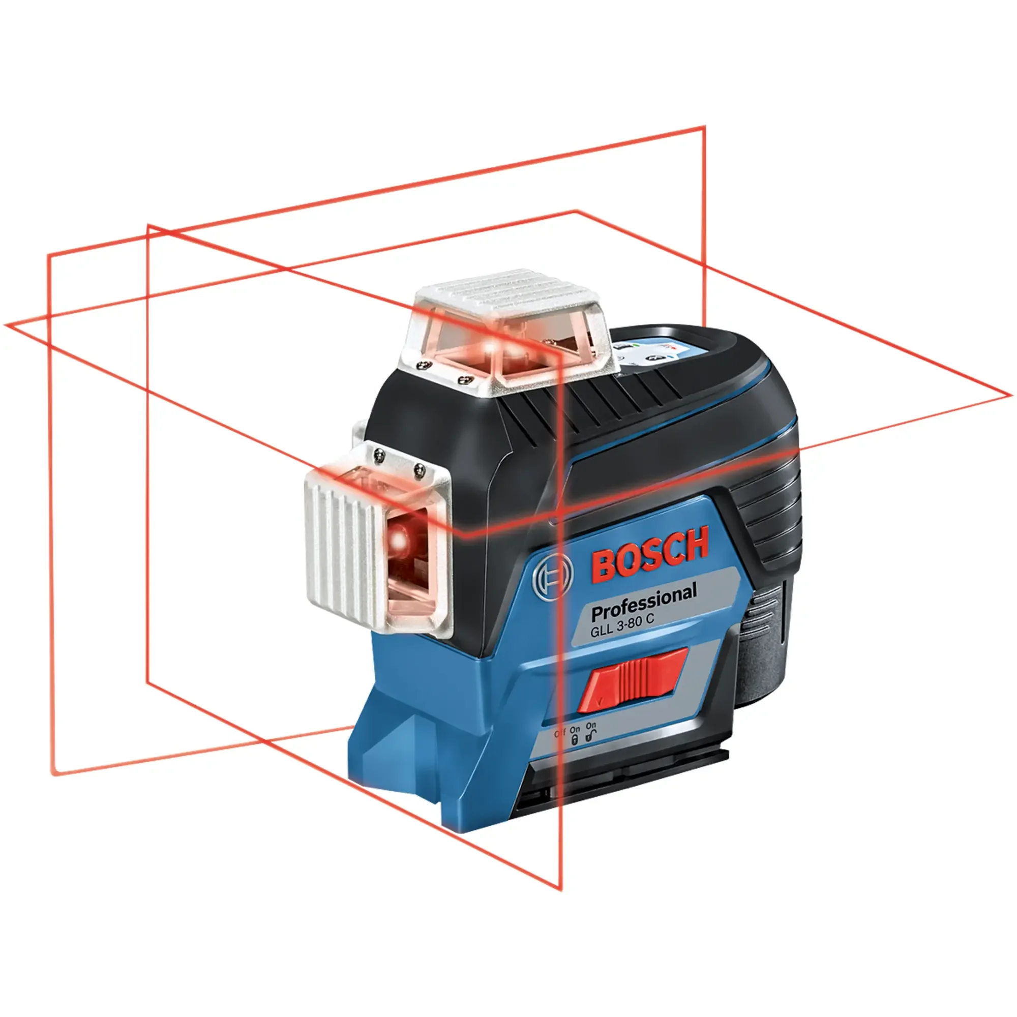 Livella Laser Bosch GLL 3-80 C PRO 12V - Image 2
