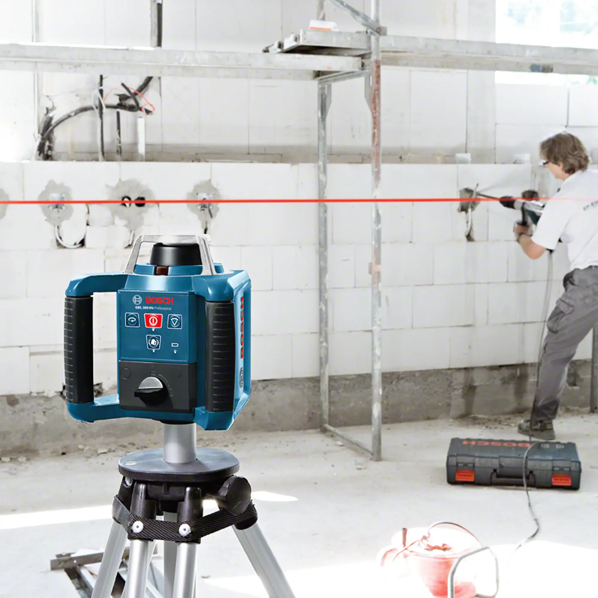 Livella Laser Bosch GRL 300 HV + LR 1 - Image 4