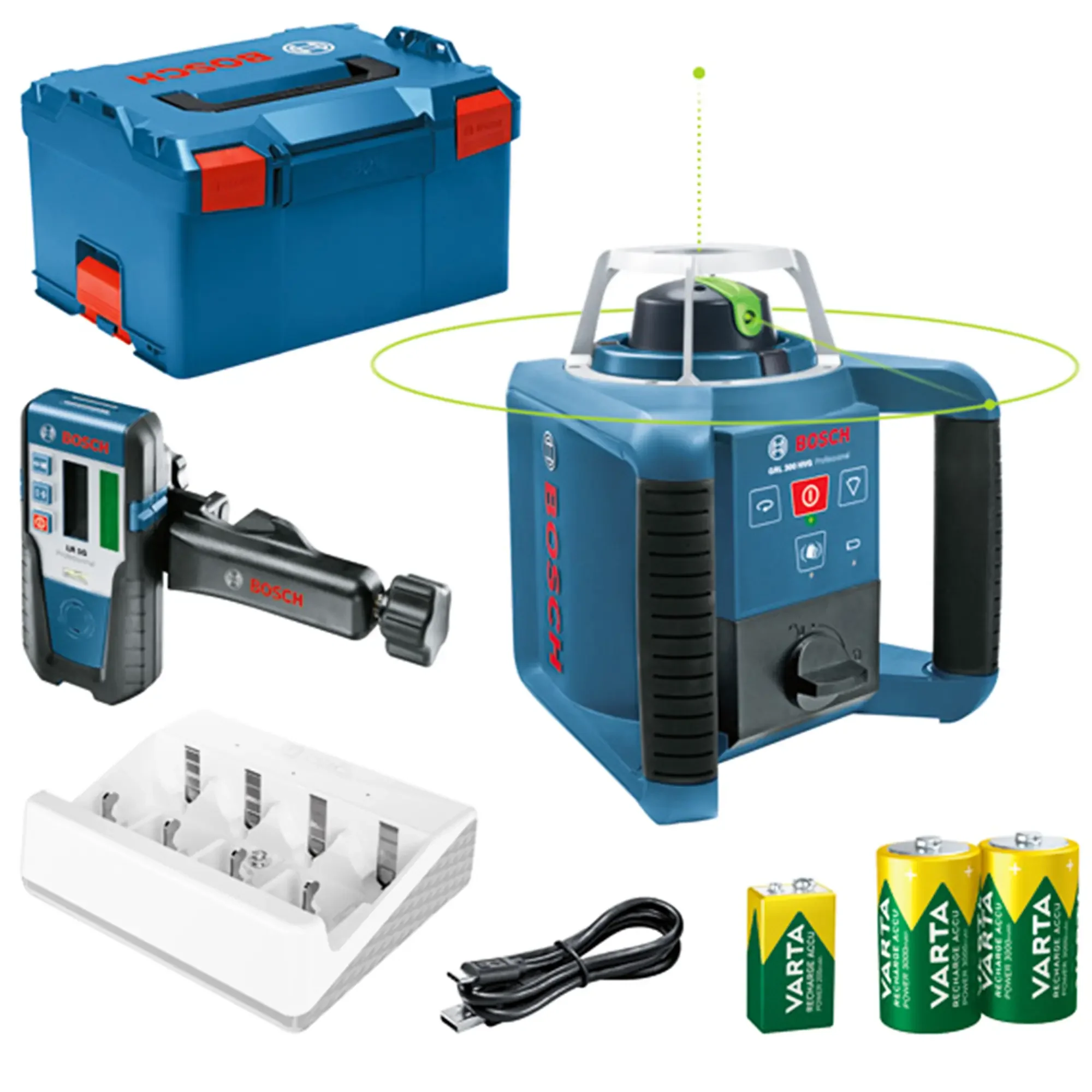 Livella Laser Bosch GRL 300 HVG + LR 1 G