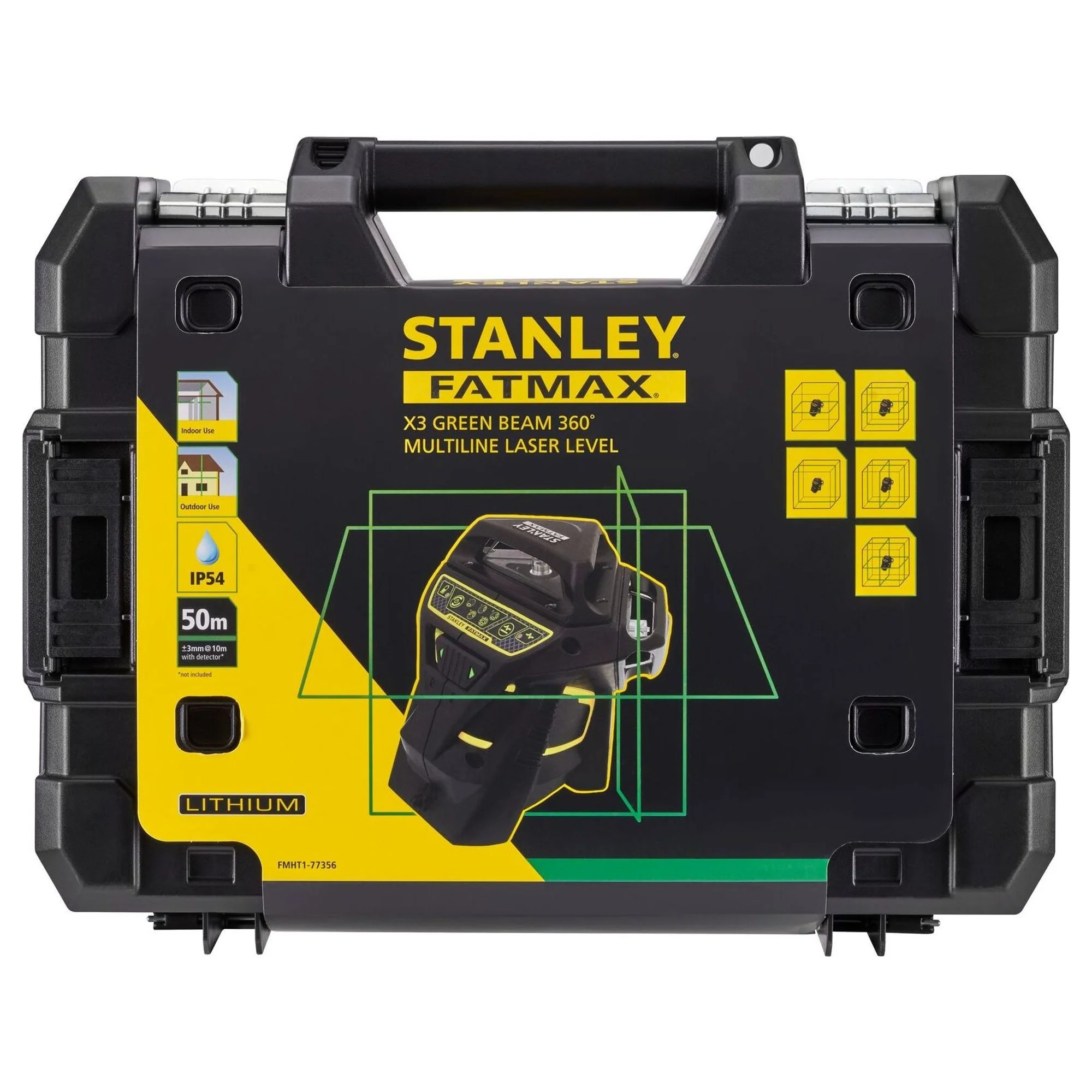 Livella Laser Stanley FatMax X3G FMHT1-77356 Raggio Verde - Image 21