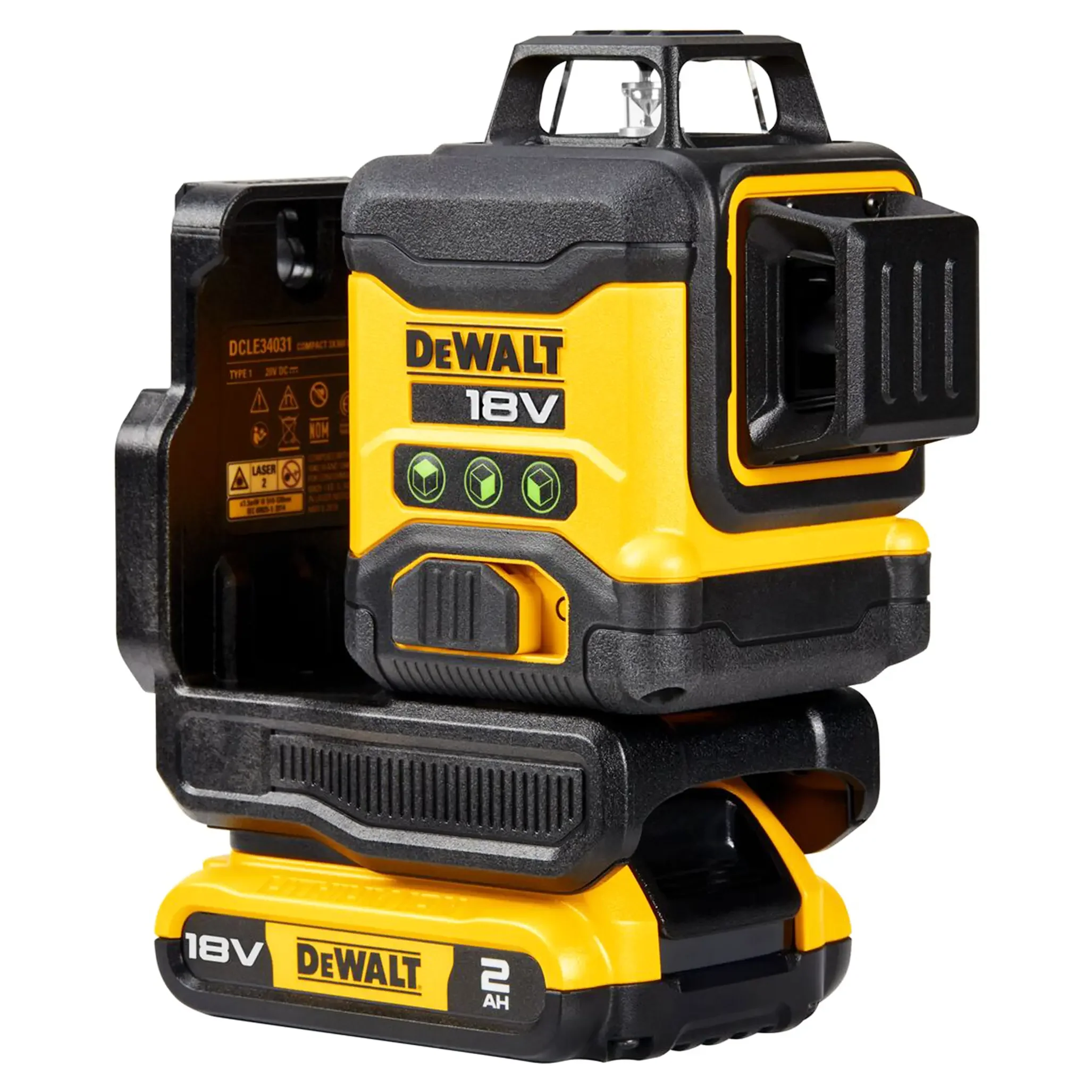 Livella Laser verde Dewalt DCLE34031D1-QW 18V 2Ah - Image 2
