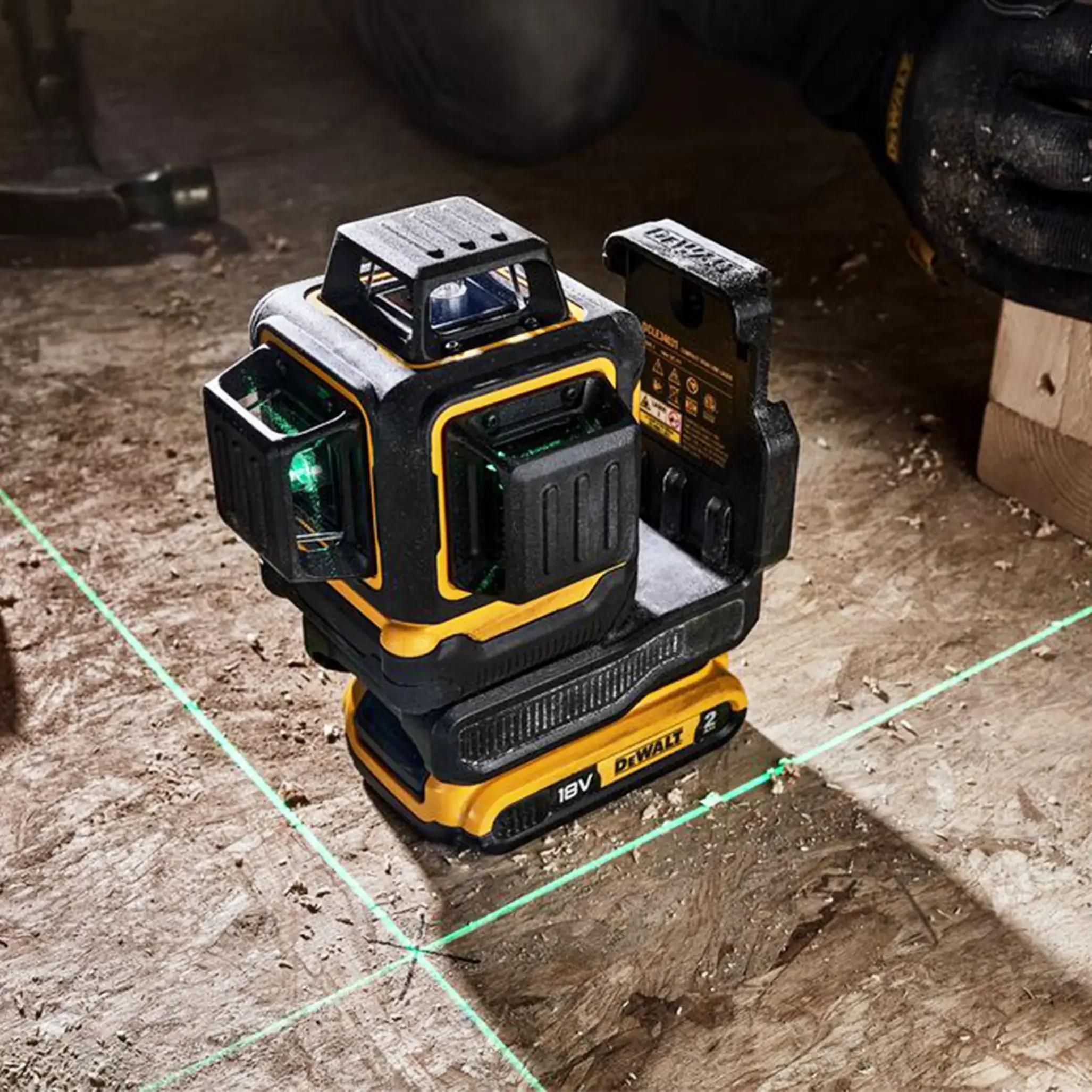 Livella Laser verde Dewalt DCLE34031D1-QW 18V 2Ah - Image 7