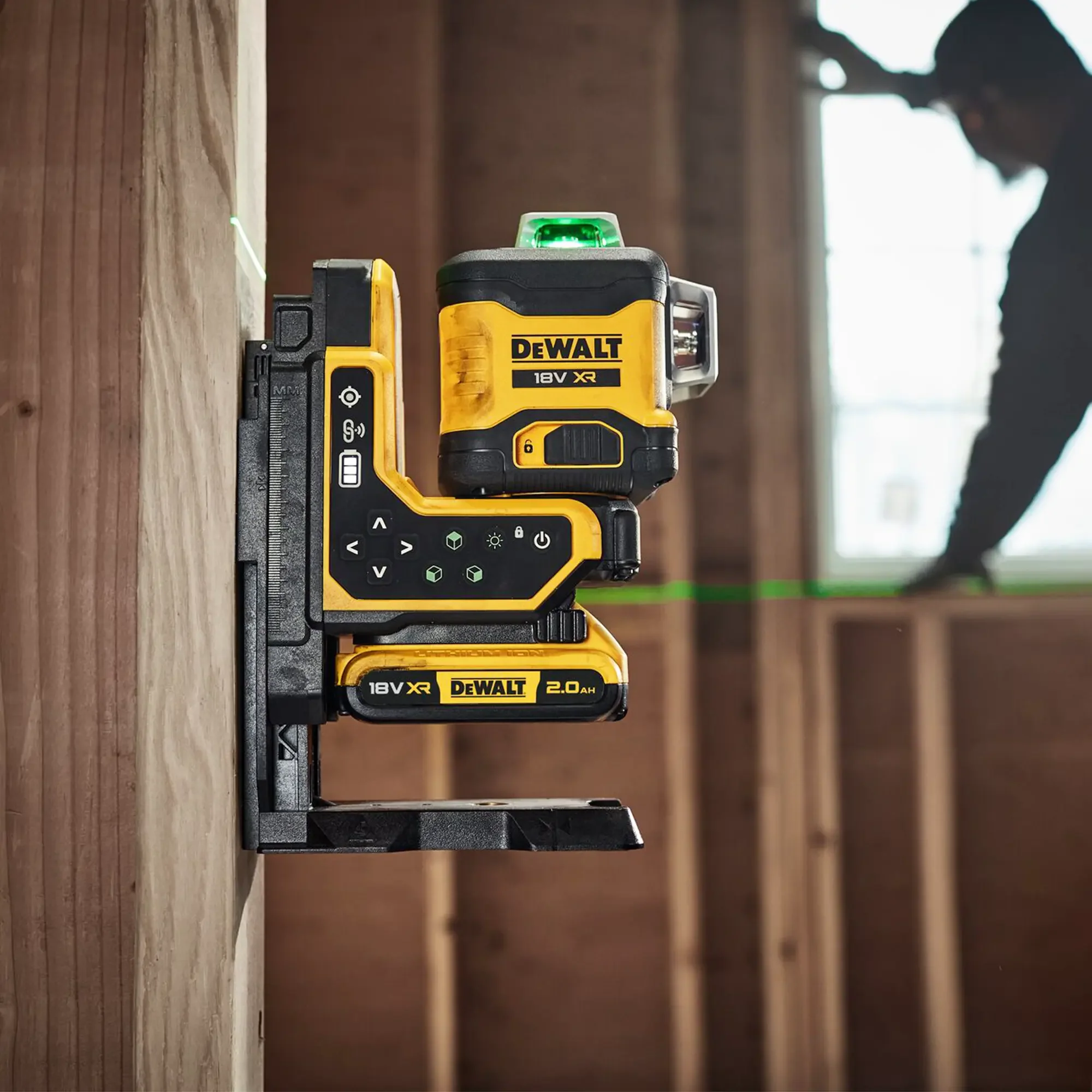 Livella Laser verde Dewalt DCLE34035D1-QW 18V 2Ah - Image 10