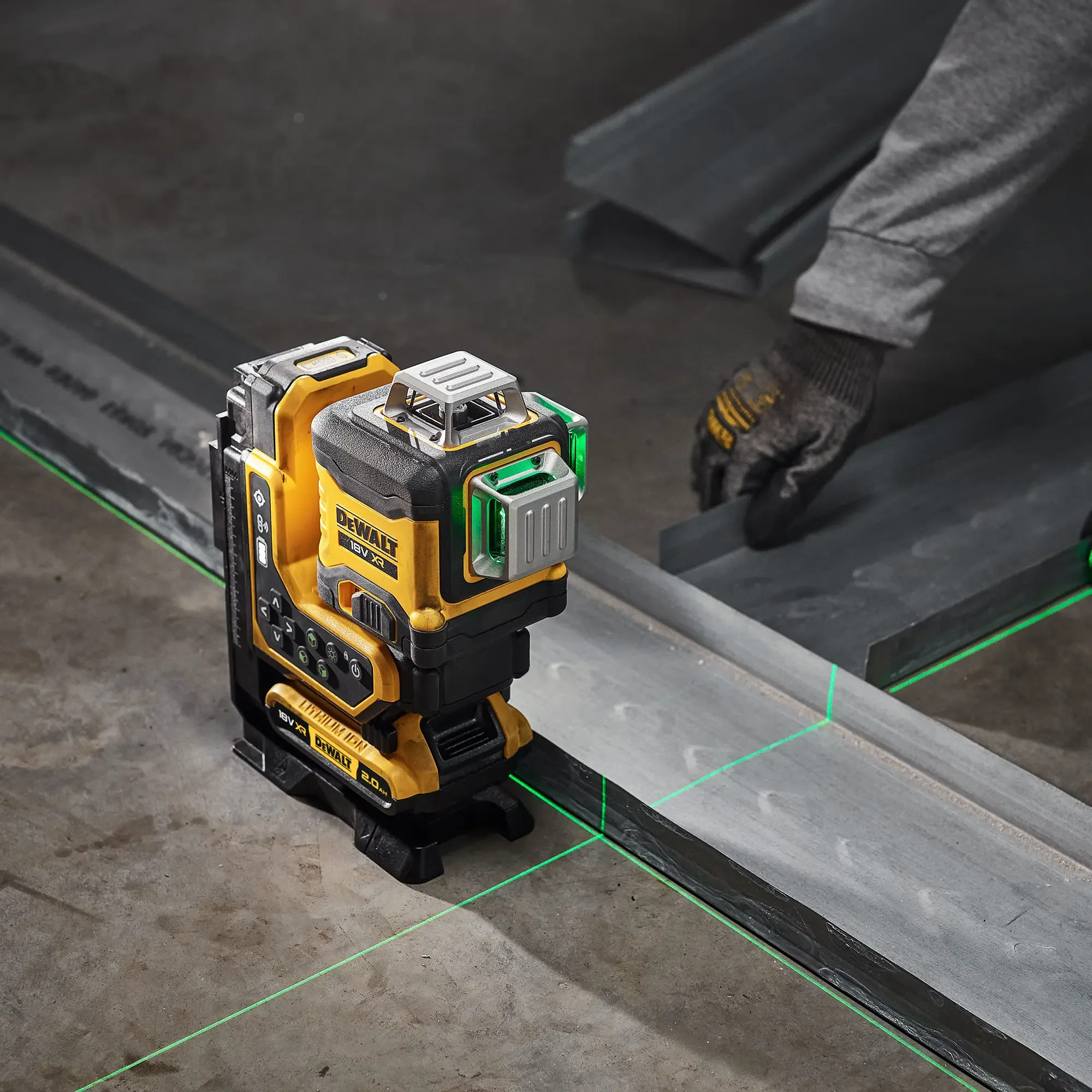 Livella Laser verde Dewalt DCLE34035D1-QW 18V 2Ah - Image 8