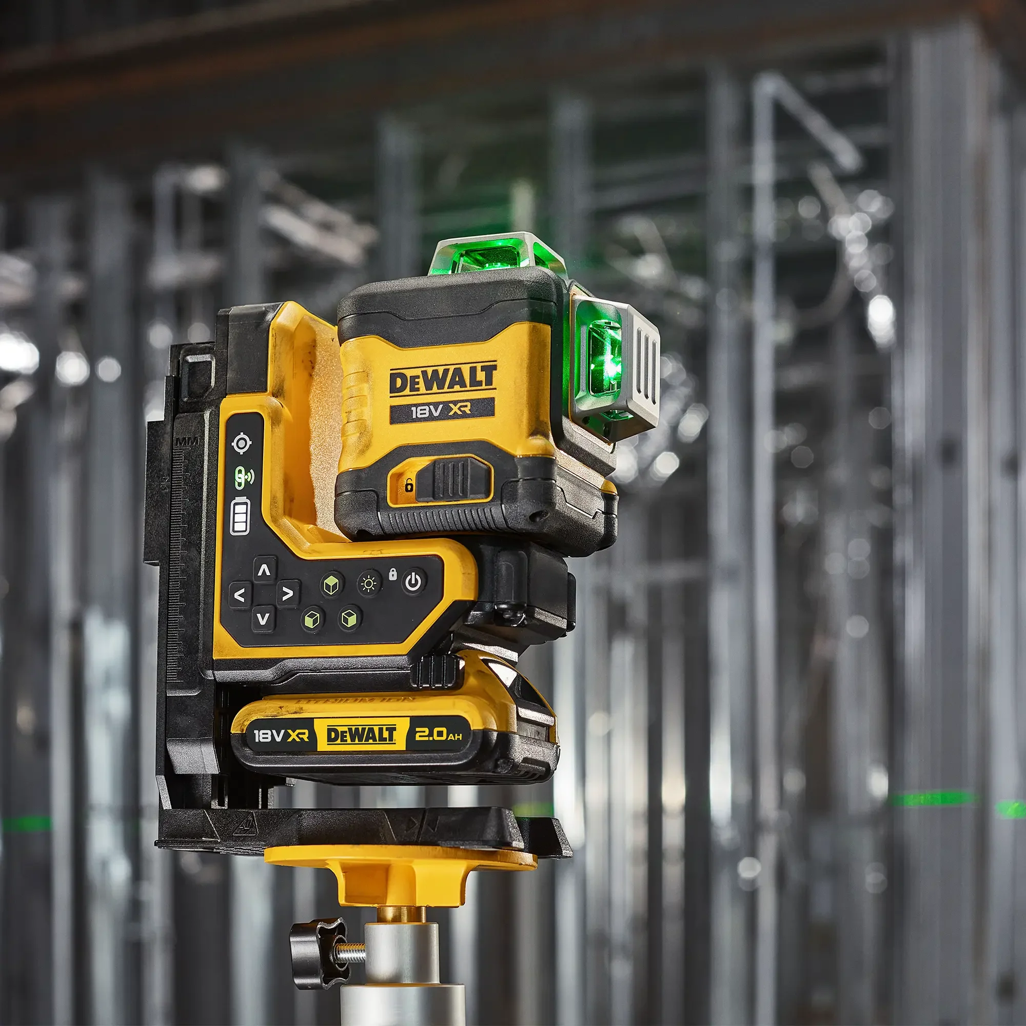 Livella Laser verde Dewalt DCLE34035D1-QW 18V 2Ah - Image 9