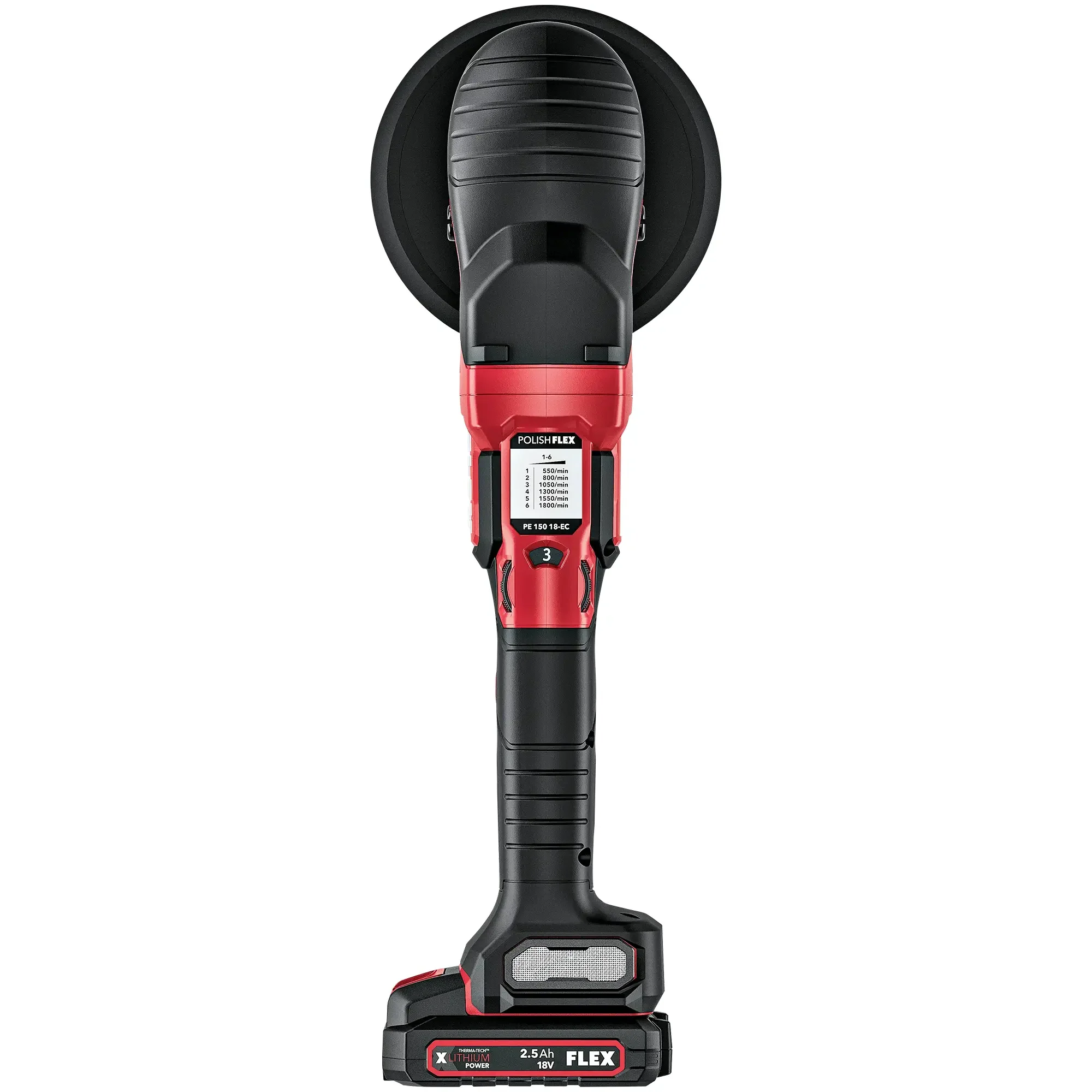 Lucidatrice rotativa Flex TV PE 2 EC C 18V - Image 3
