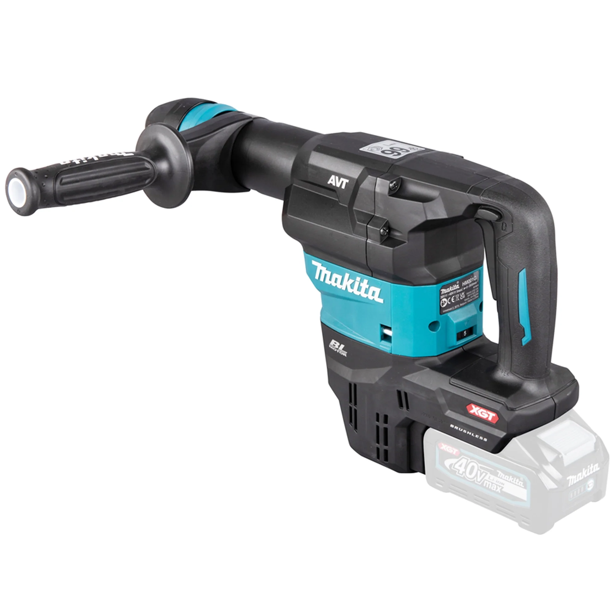 Martello Demolitore Makita HM001GZ02 40V - Image 4