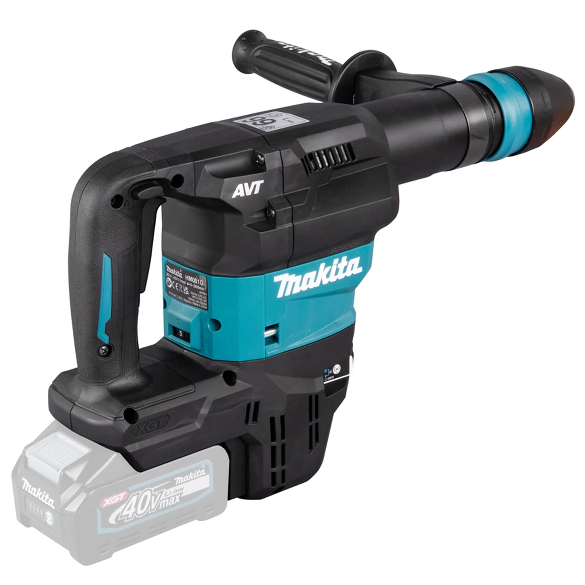 Martello Demolitore Makita HM001GZ02 40V - Image 6