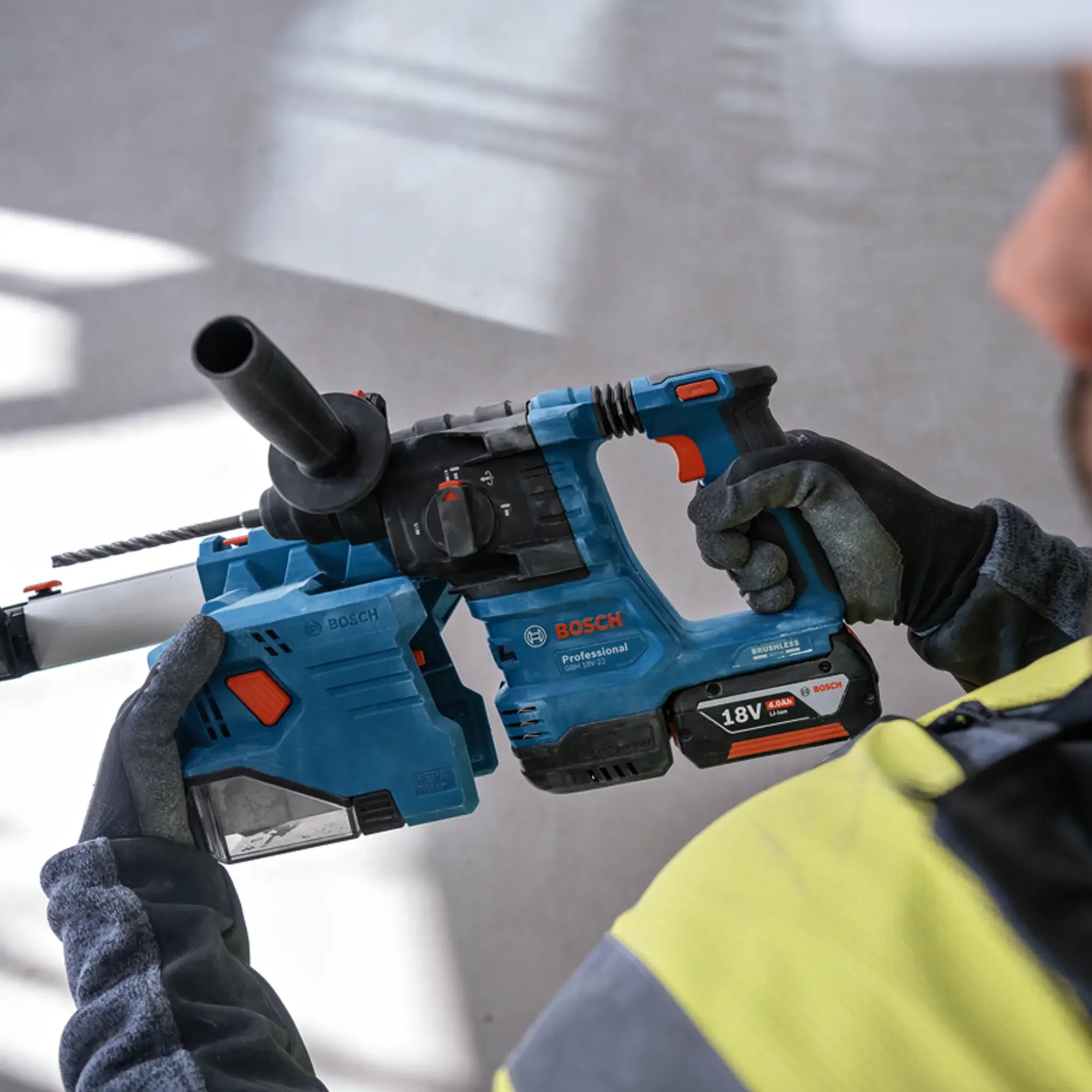 Martello Perforatore Bosch GBH 18V-22 PRO 18V - Image 7