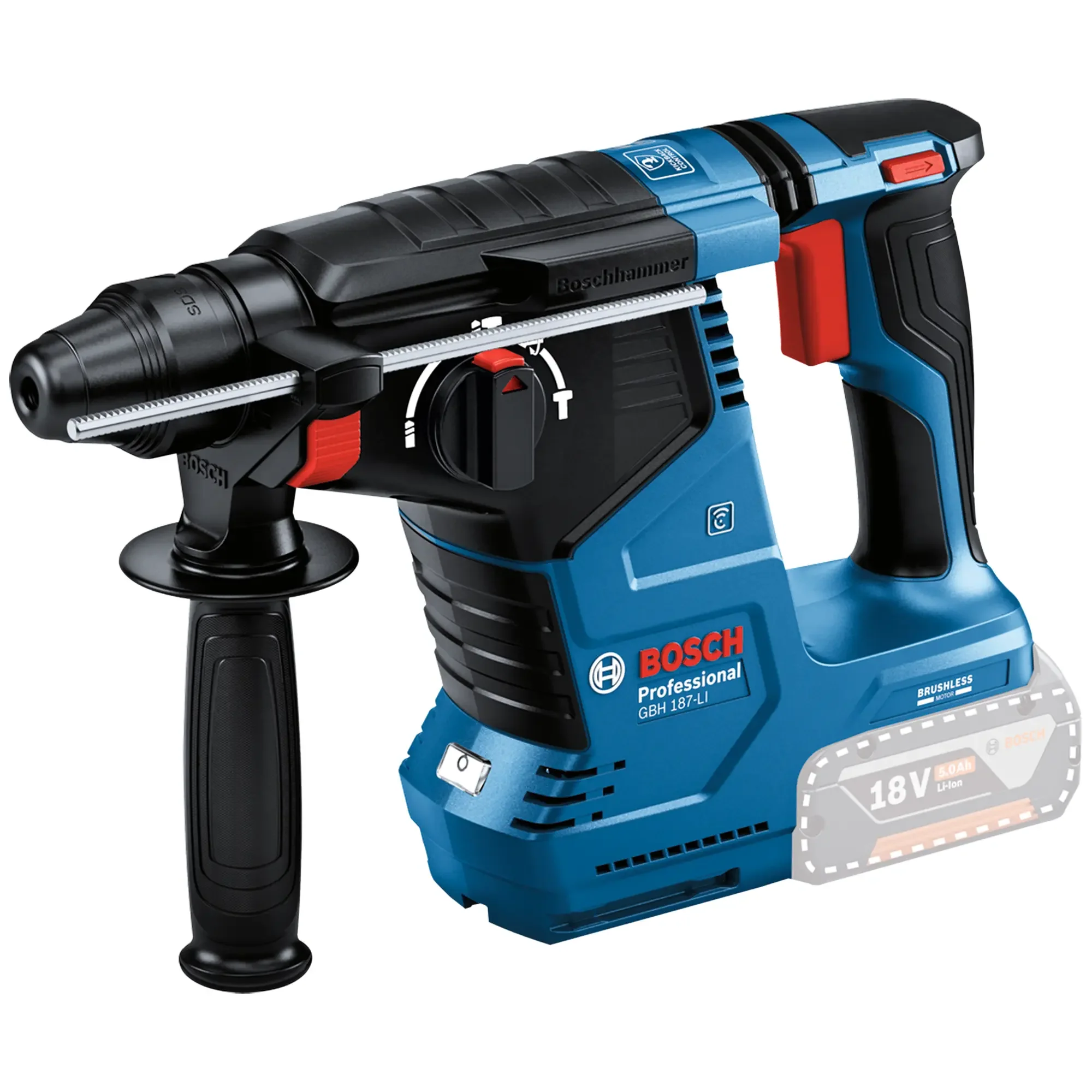Martello Perforatore Bosch GBH 18V-24 C PRO 18V - Image 2