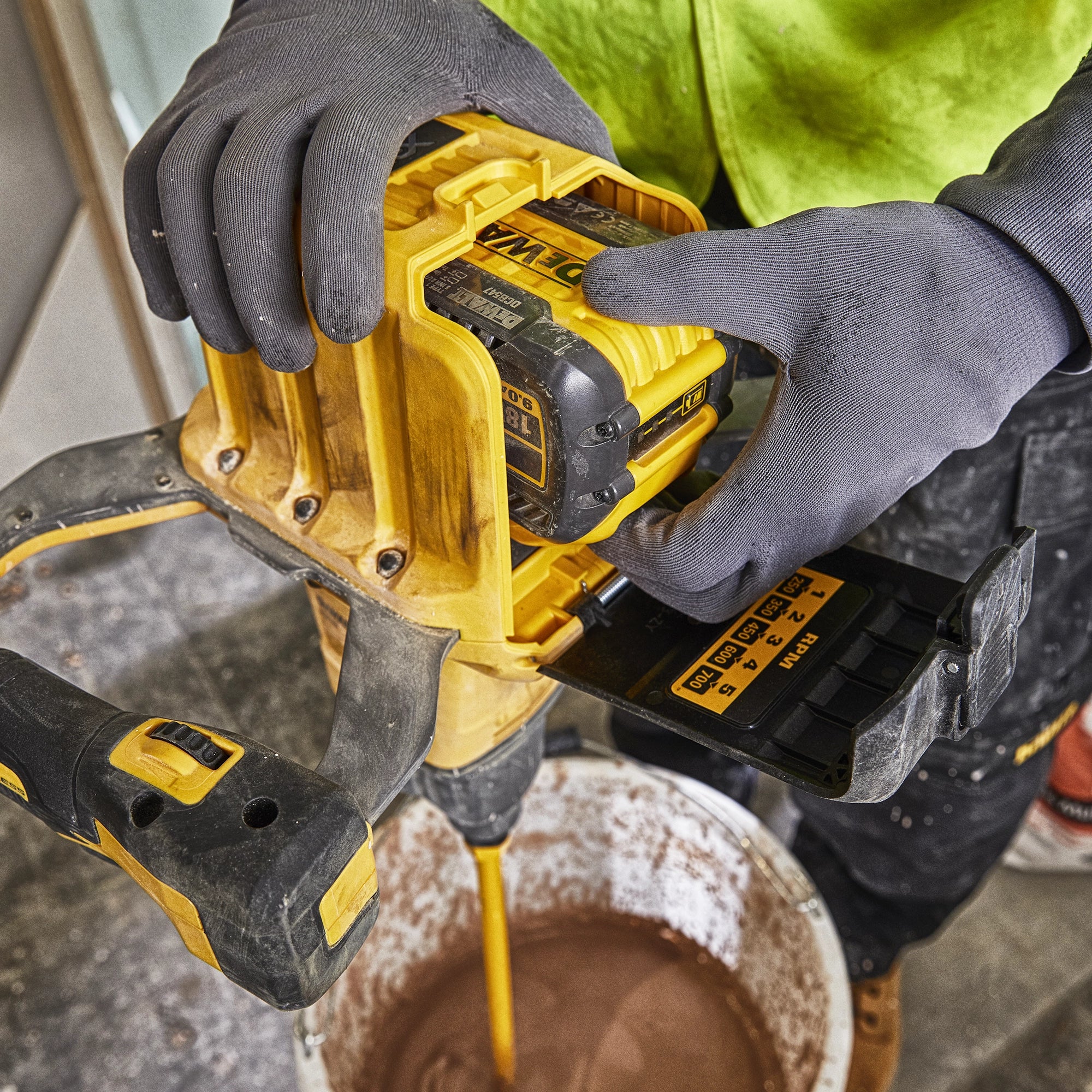 Miscelatore Dewalt DCD240X2-QW 54V 9Ah - Image 5