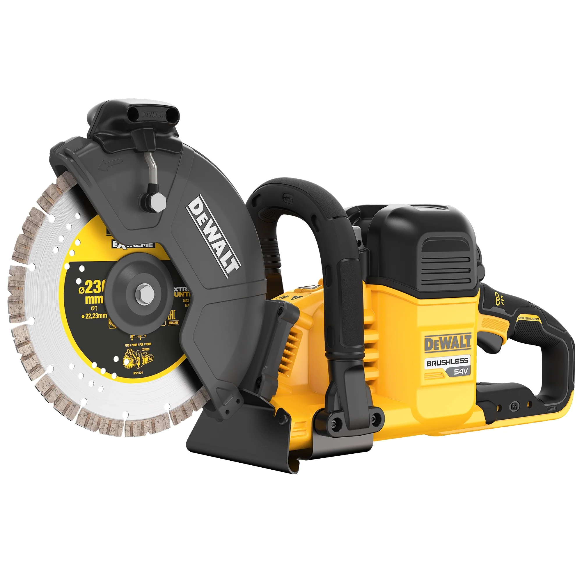 Mototroncatrice Dewalt DCS691X2-QW 54V 9Ah - Image 2