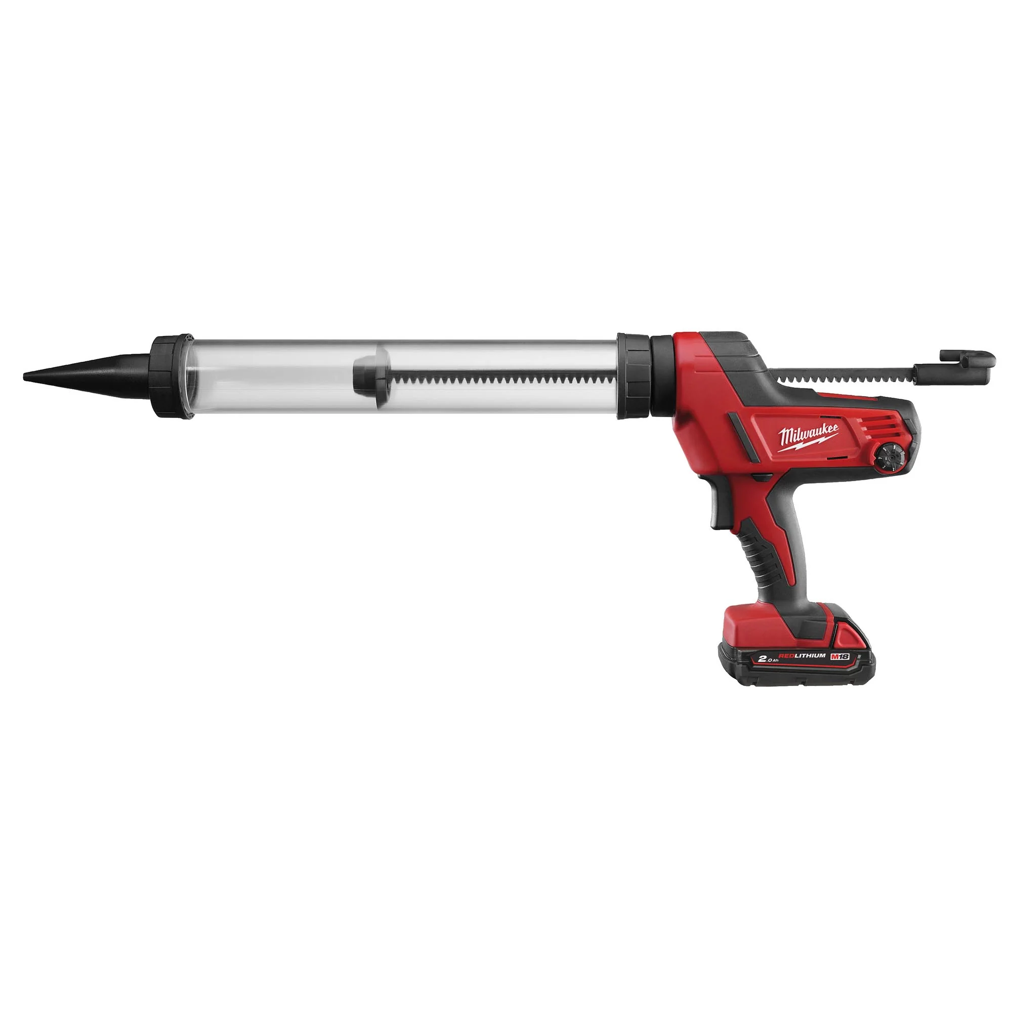 Pistola per silicone Milwaukee C18 PCG/600T-201B 2Ah - Image 2