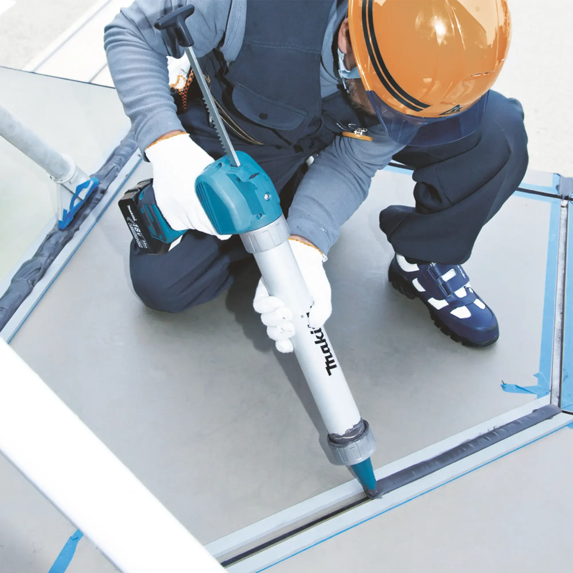 Pistola Silicone Makita DCG180RAX 18V 5Ah - Image 6