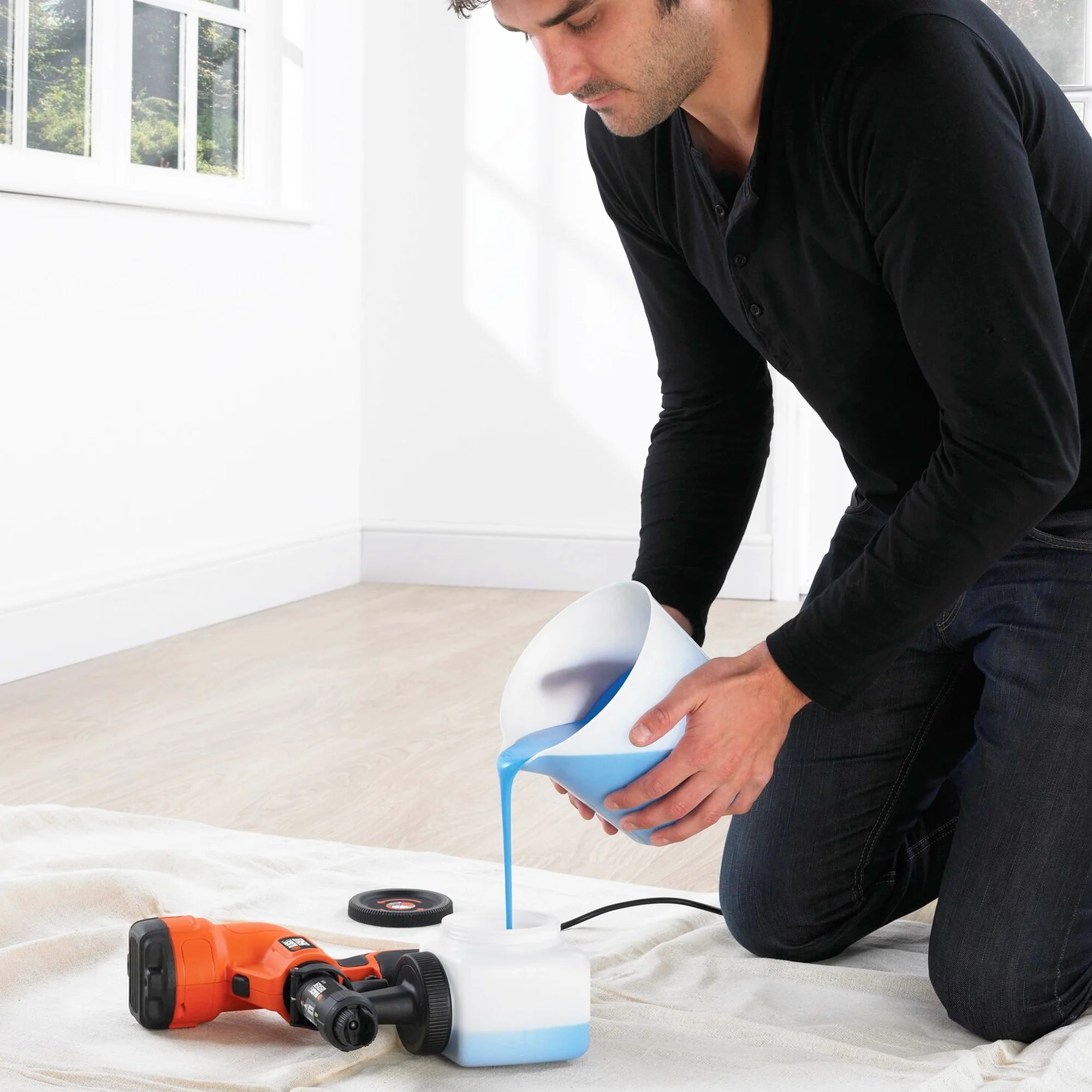 Pistola a Spruzzo Black+Decker HVLP200C-IT 400W - Image 4