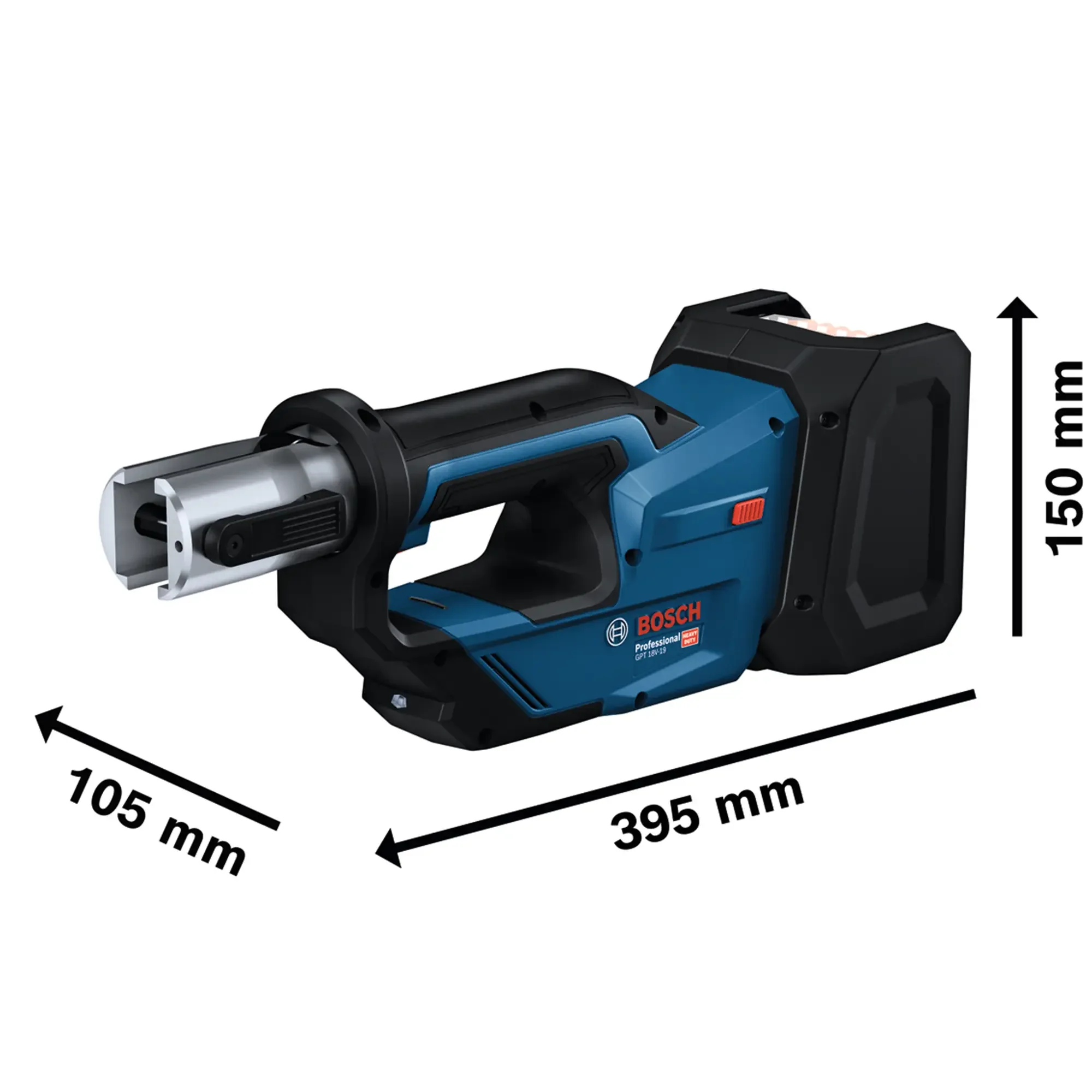 Pressatrice Bosch GPT 18V-19 18V - Image 3