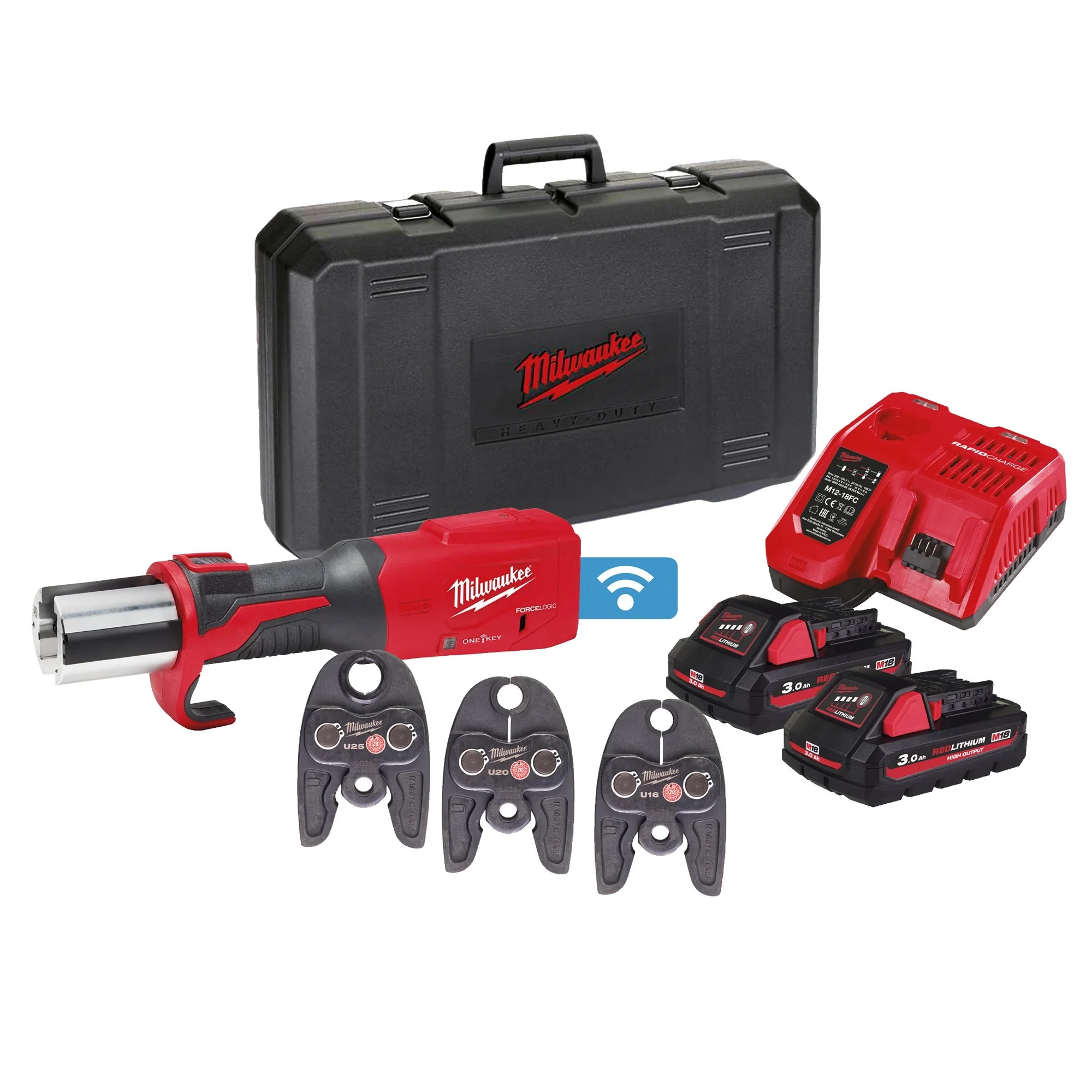 Pressatrice Milawaukee M18 ONEBLHPT-302C SET 18V 3Ah - Image 4