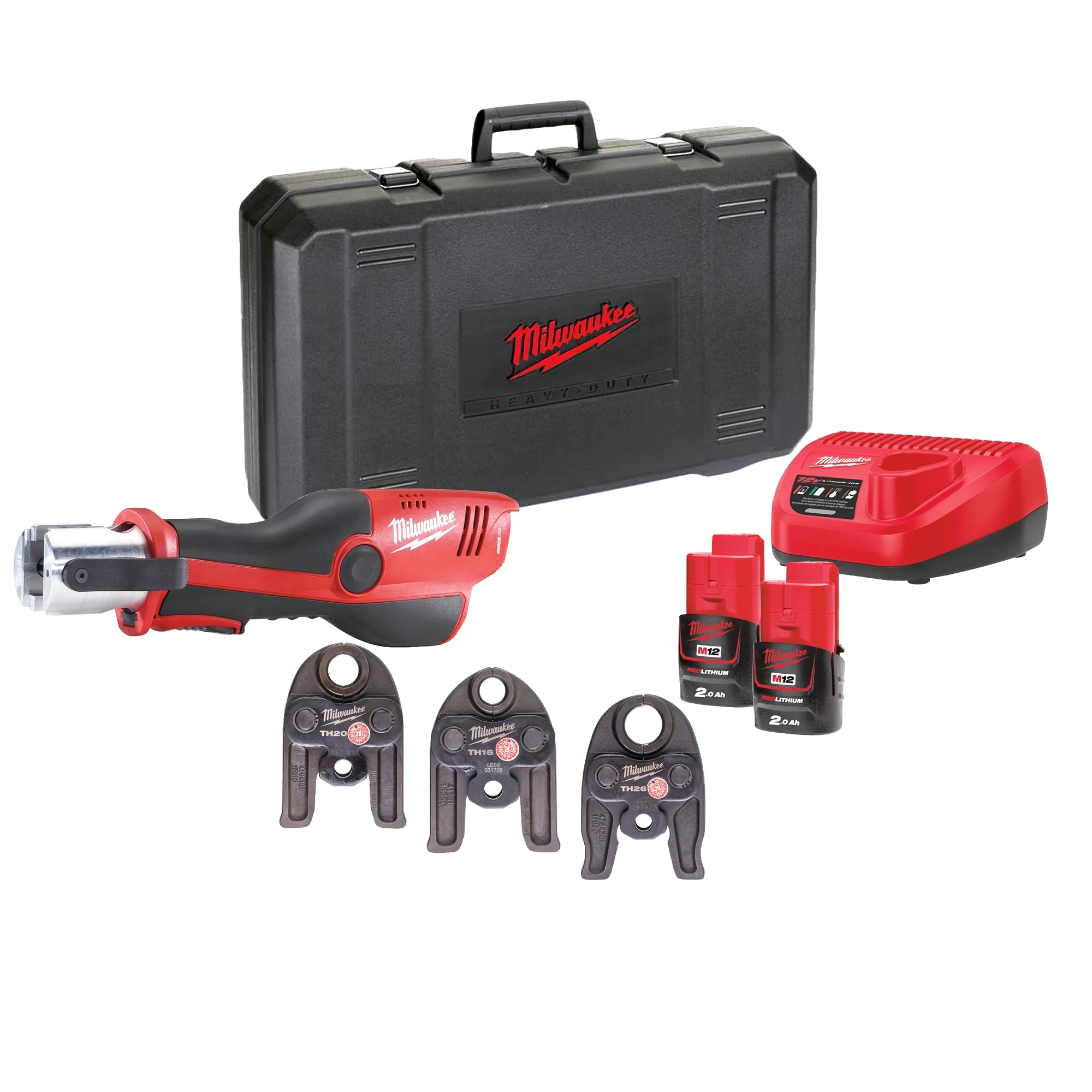 Pressatrice Milwaukee M12 HPT-202C SET 12V 2Ah - Image 6