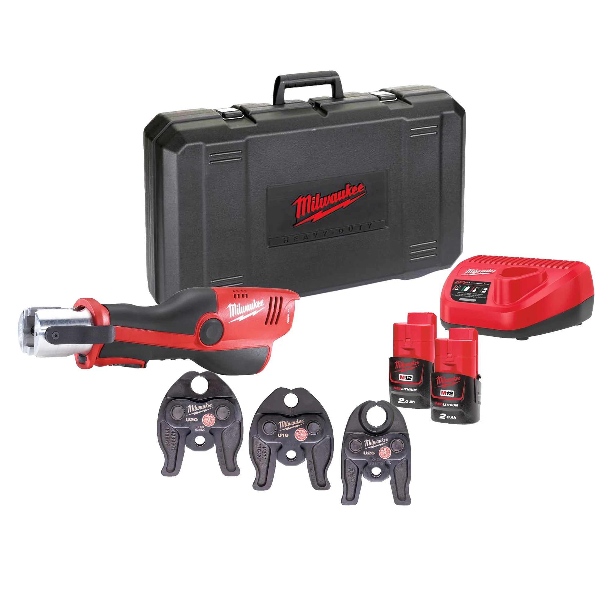 Pressatrice Milwaukee M12 HPT-202C SET 12V 2Ah - Image 7