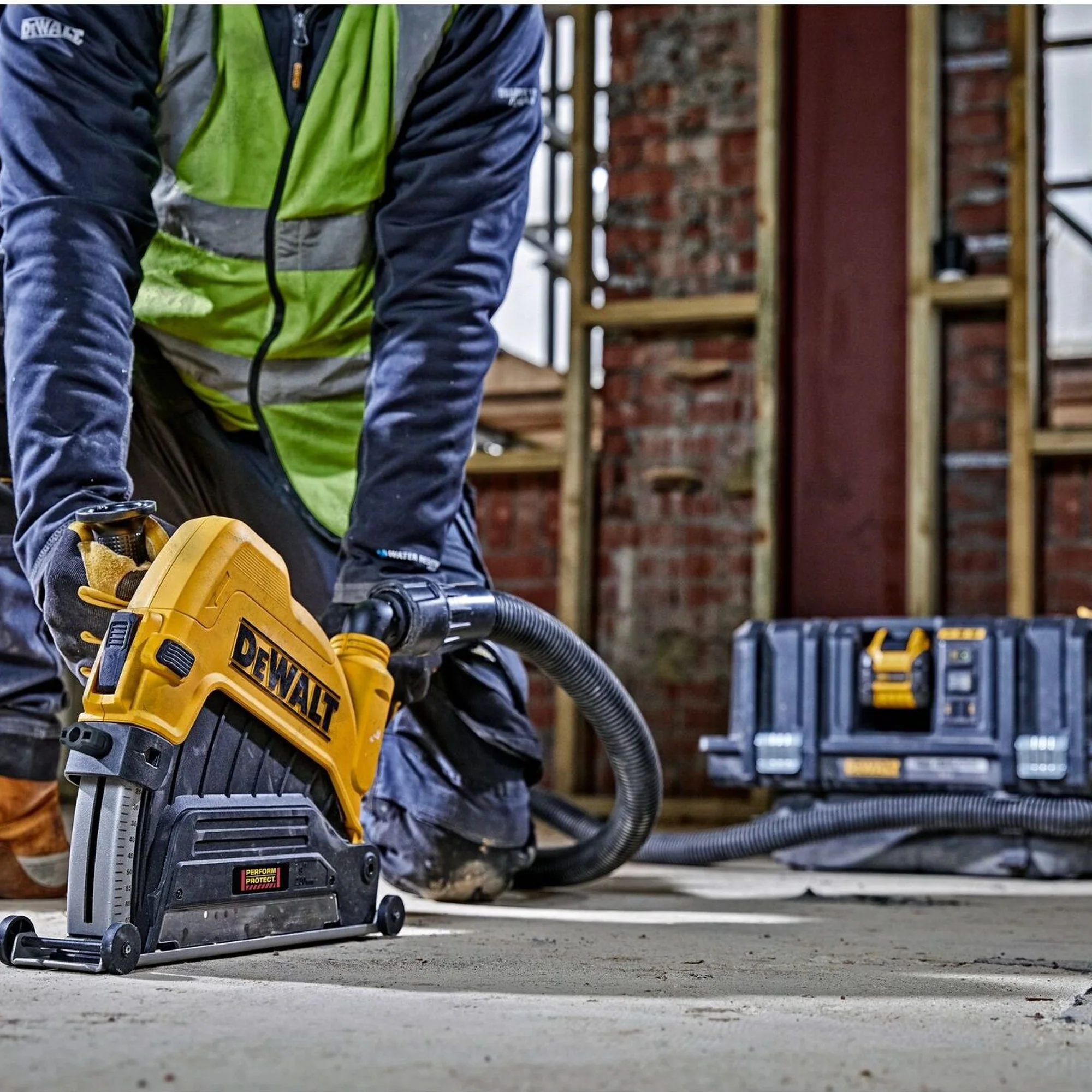 Protezione Taglio Calcestruzzo Dewalt DWE46229-XJ 230mm - Image 13