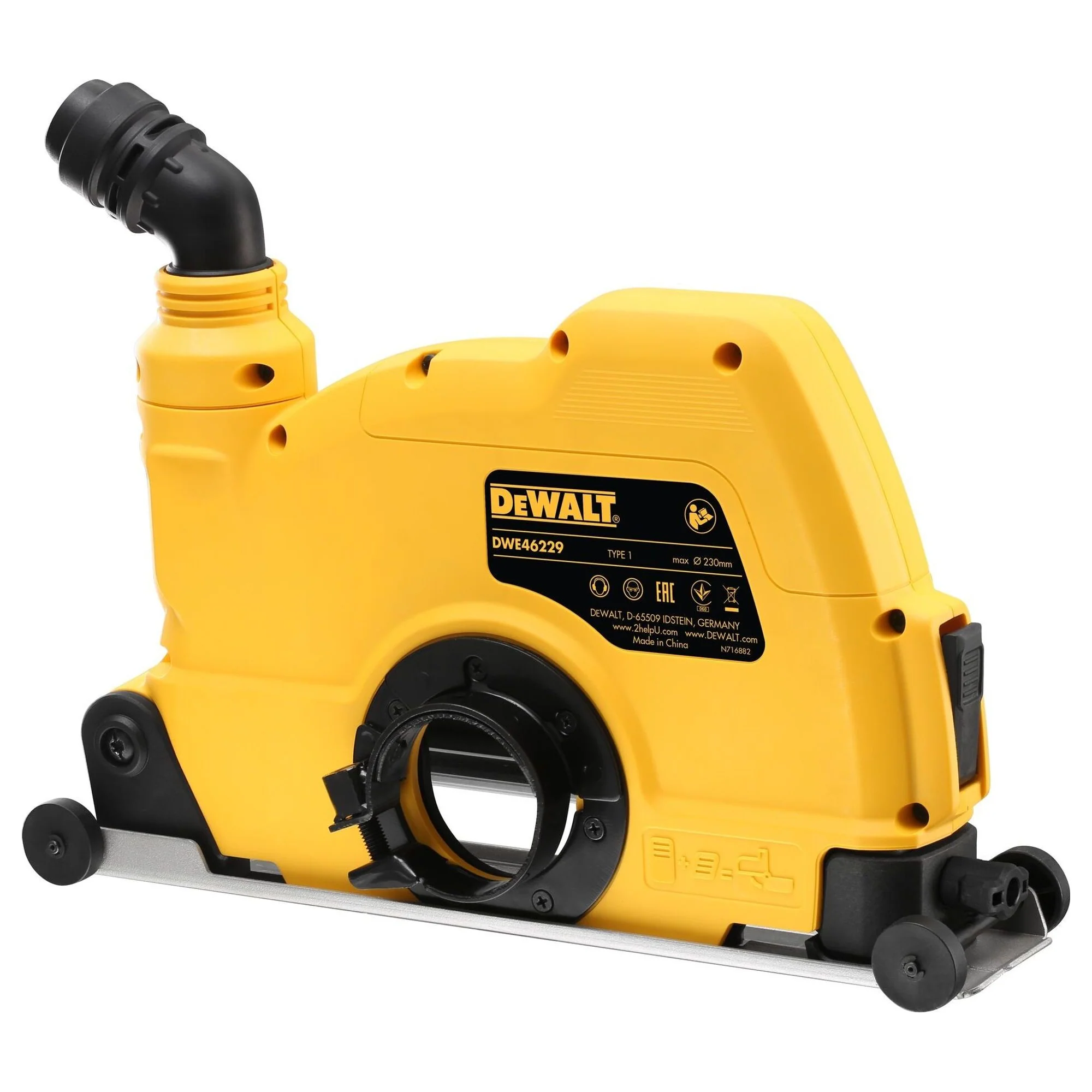 Protezione Taglio Calcestruzzo Dewalt DWE46229-XJ 230mm - Image 8