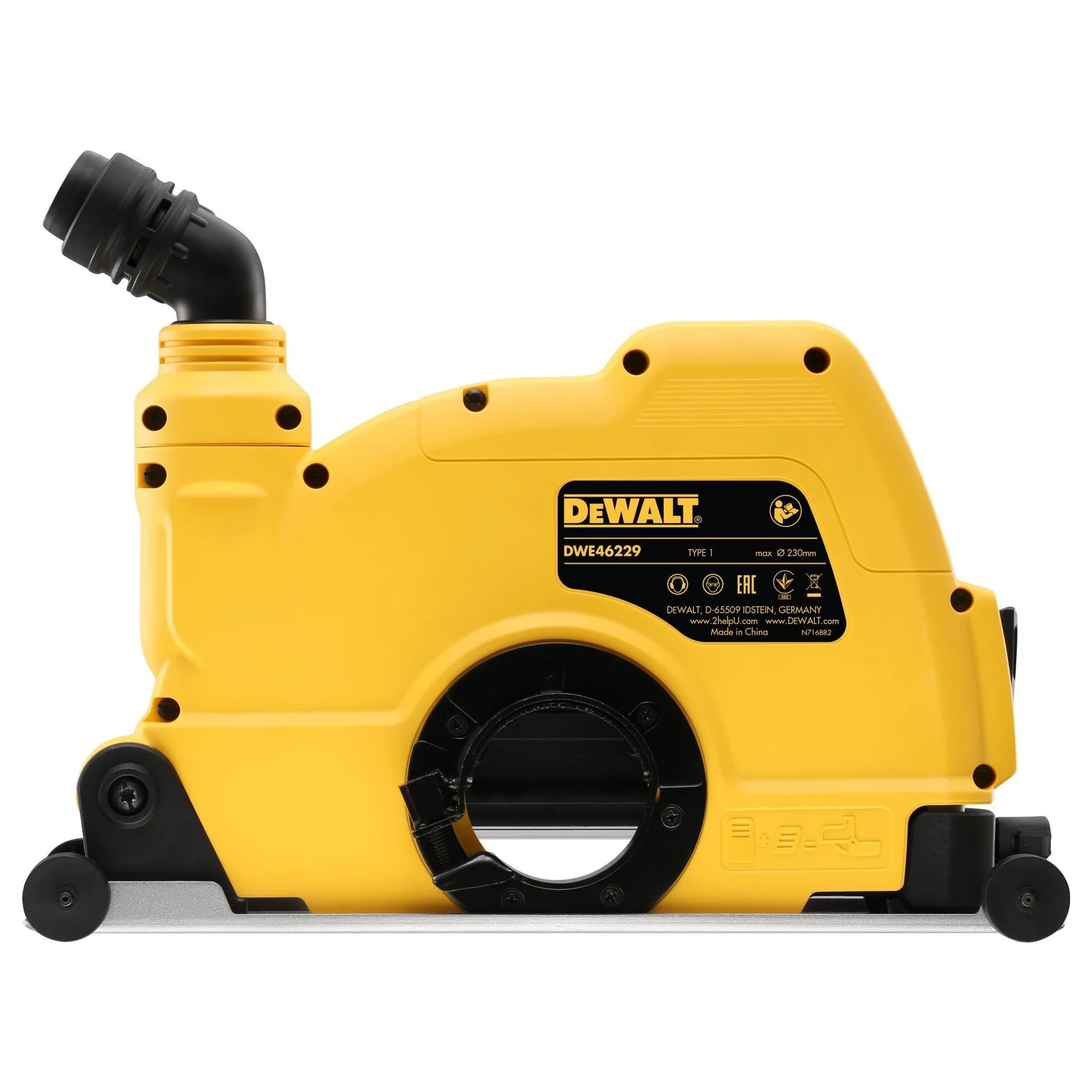 Protezione Taglio Calcestruzzo Dewalt DWE46229-XJ 230mm - Image 9