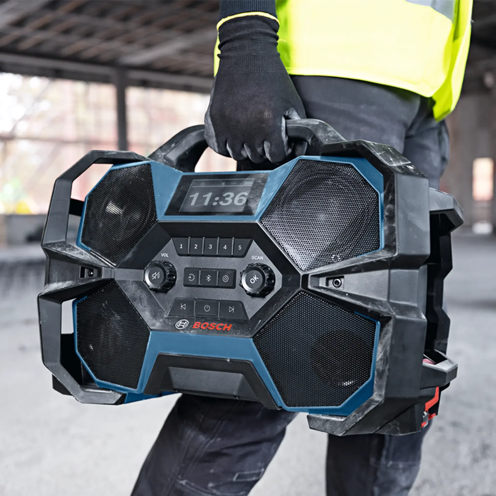 Radio da cantiere Bosch GPB 18VH-6 SRC - Image 7