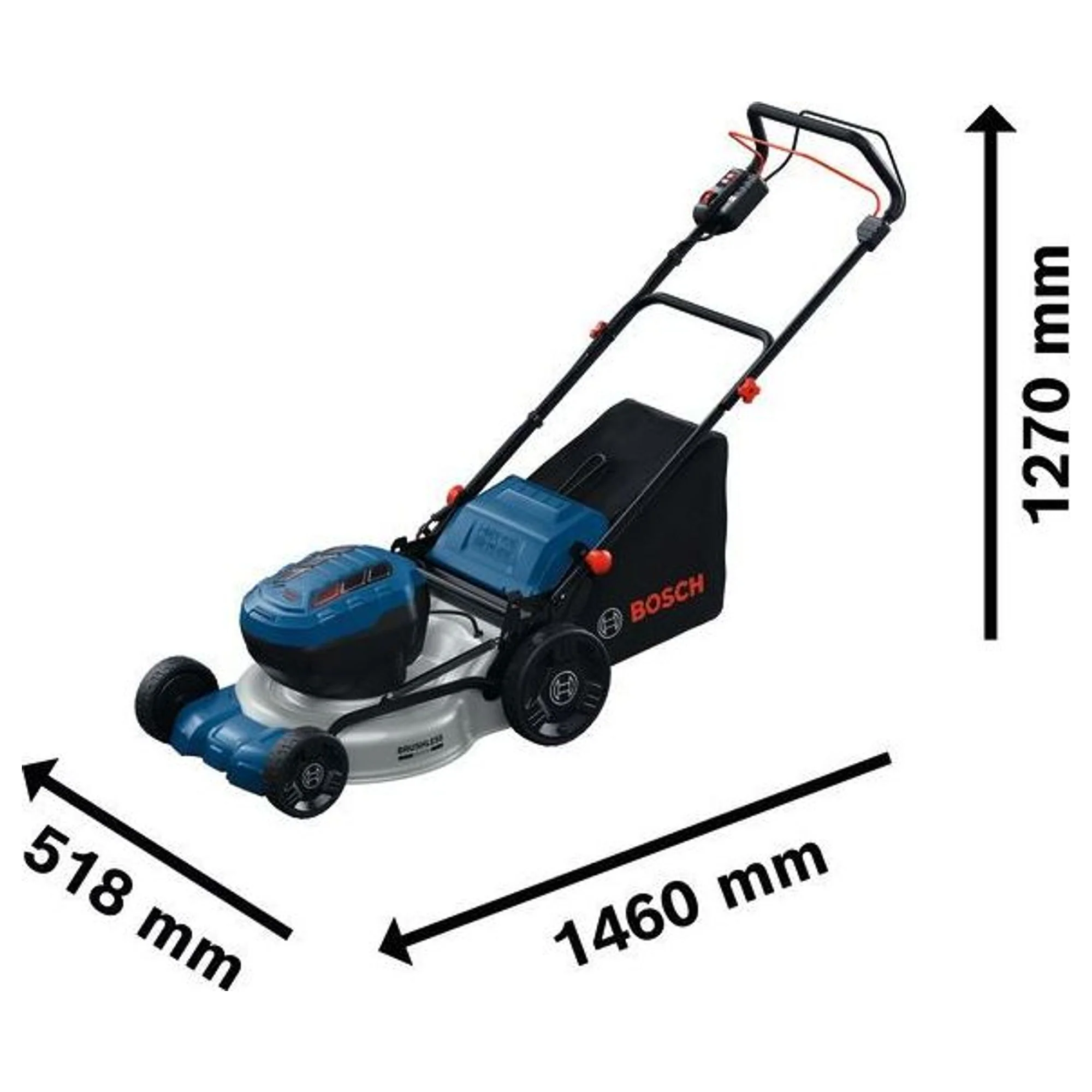 Rasaerba Bosch Professional GRA18V2-46SP 18V 5.5Ah - Image 4