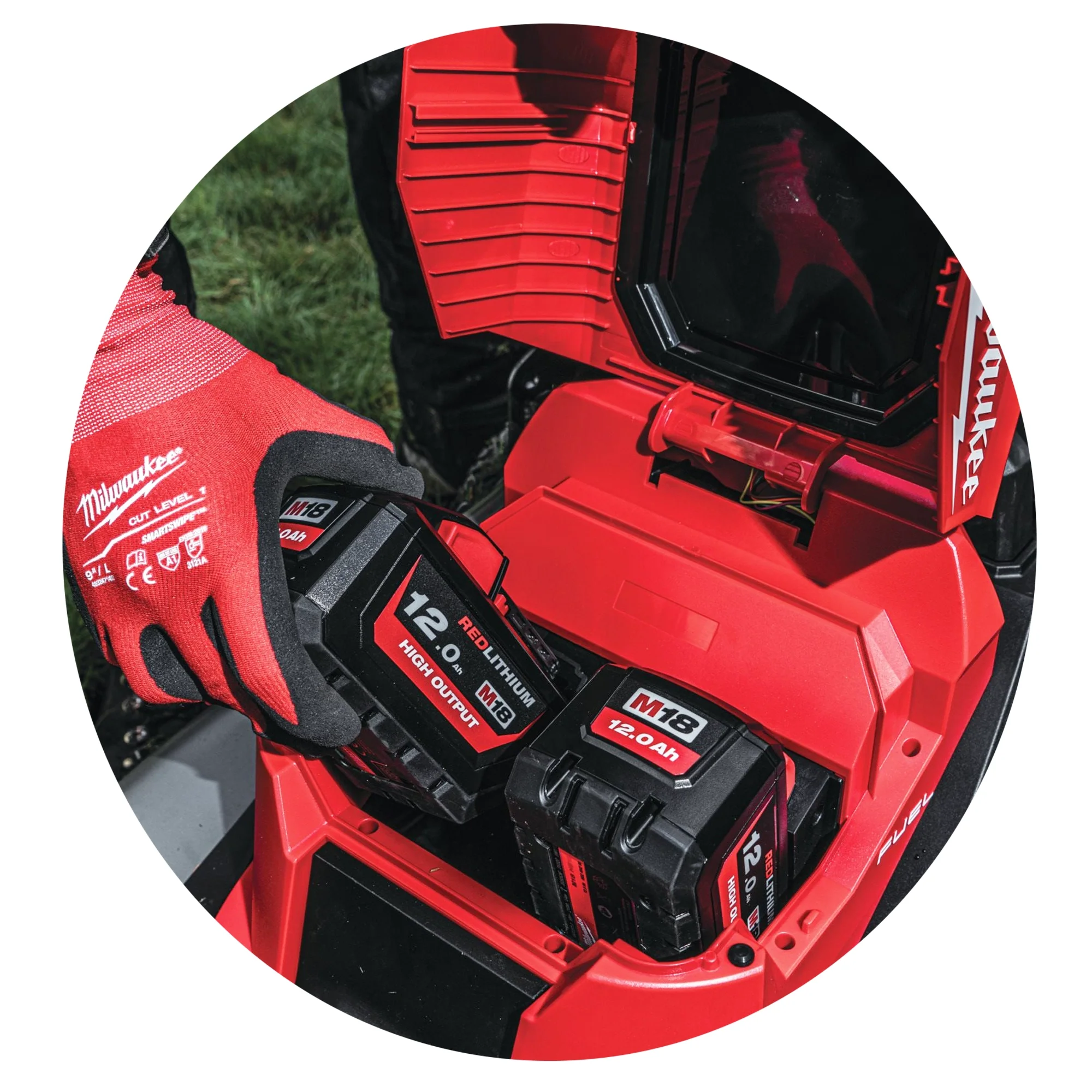 Rasaerba Milwaukee M18 F2LM53-122 18V 12Ah - Image 4