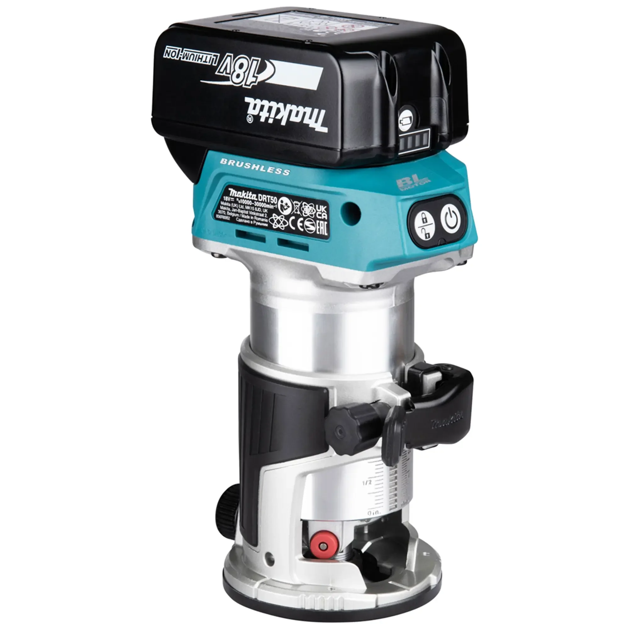 Rifilatore Fresatrice Makita DRT50RTJX2 18V 5Ah - Image 5