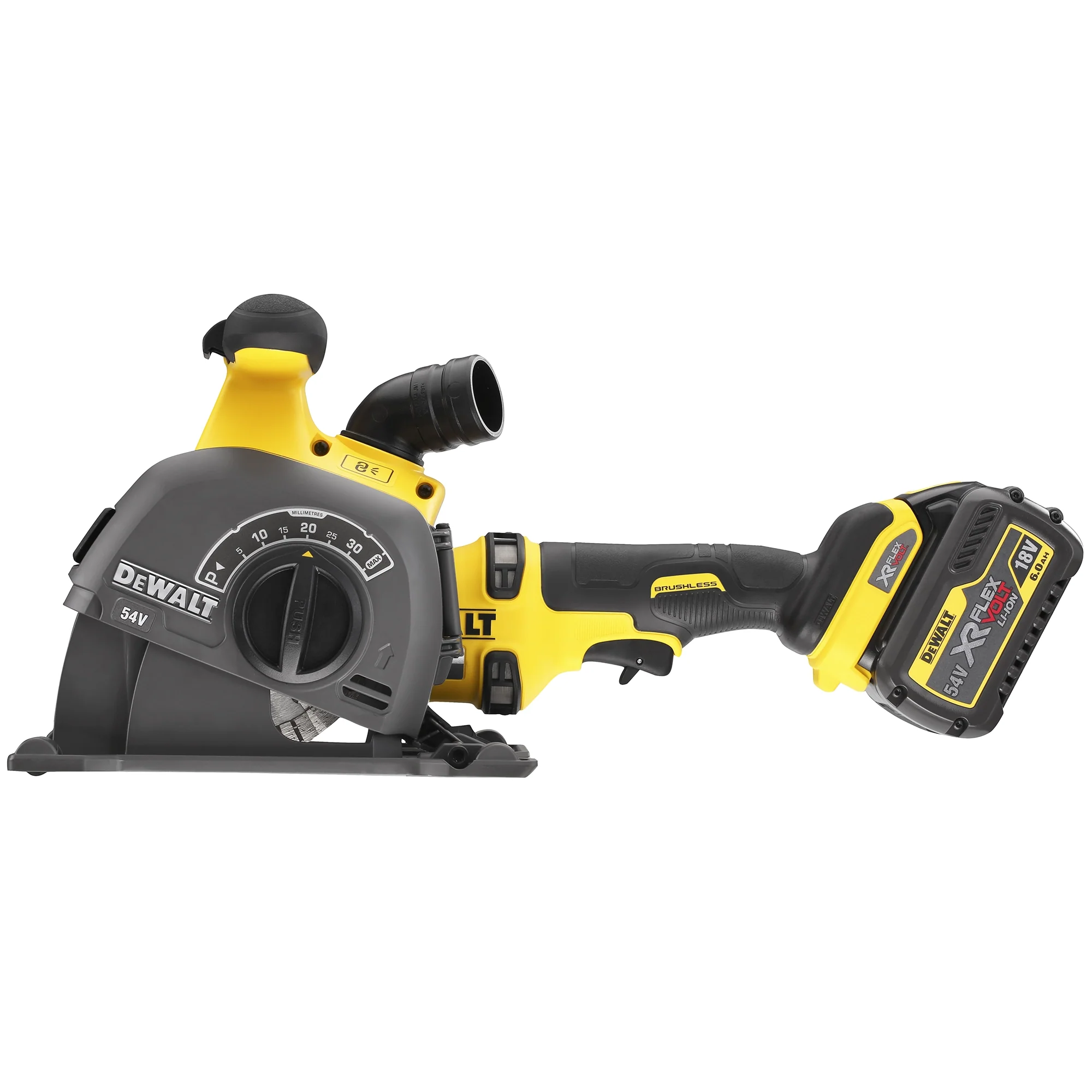 Scanalatrice Dewalt DCG200T2-QW 54V 6Ah - Image 2