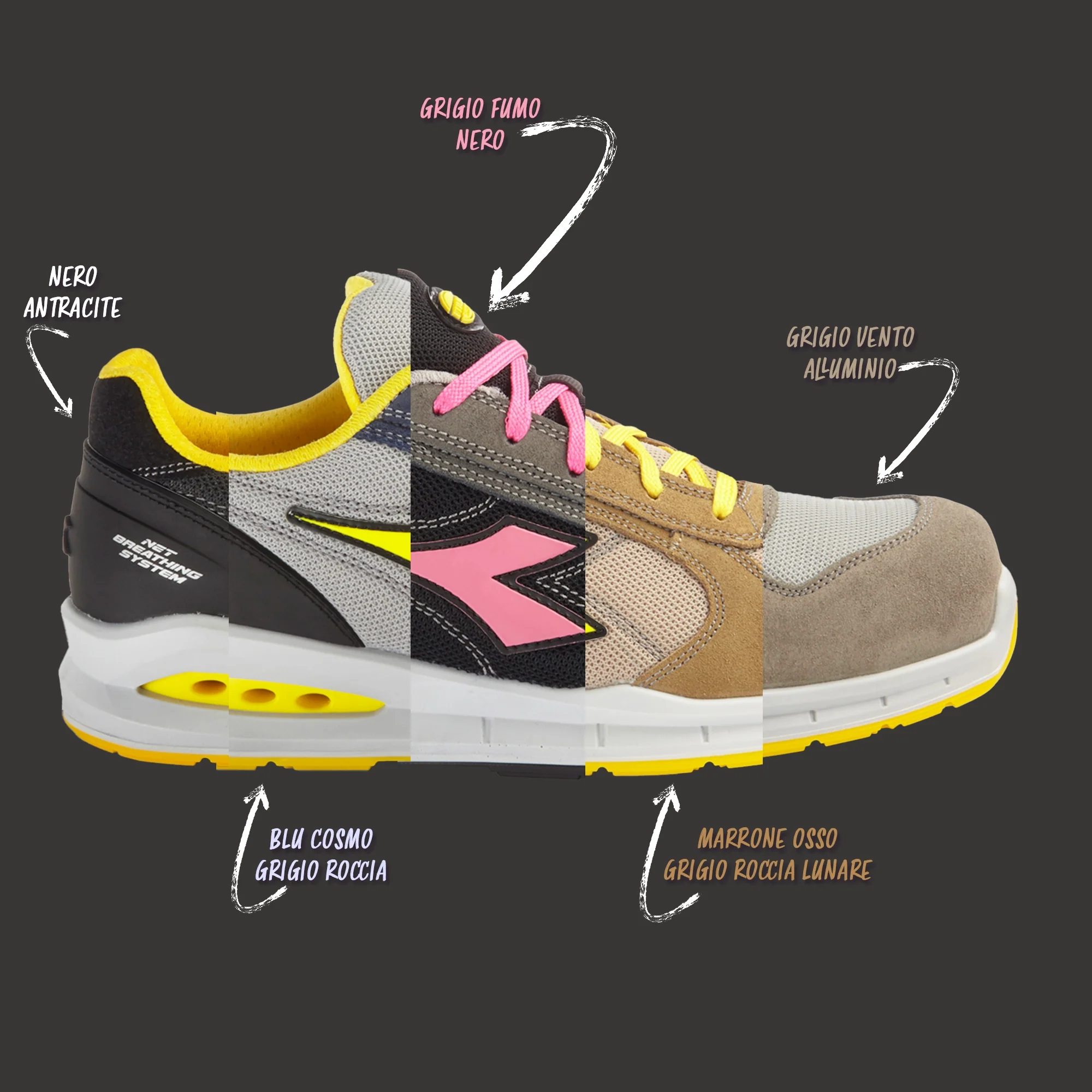 Scarpa Diadora Run Net Airbox Low S1p Src - Image 2
