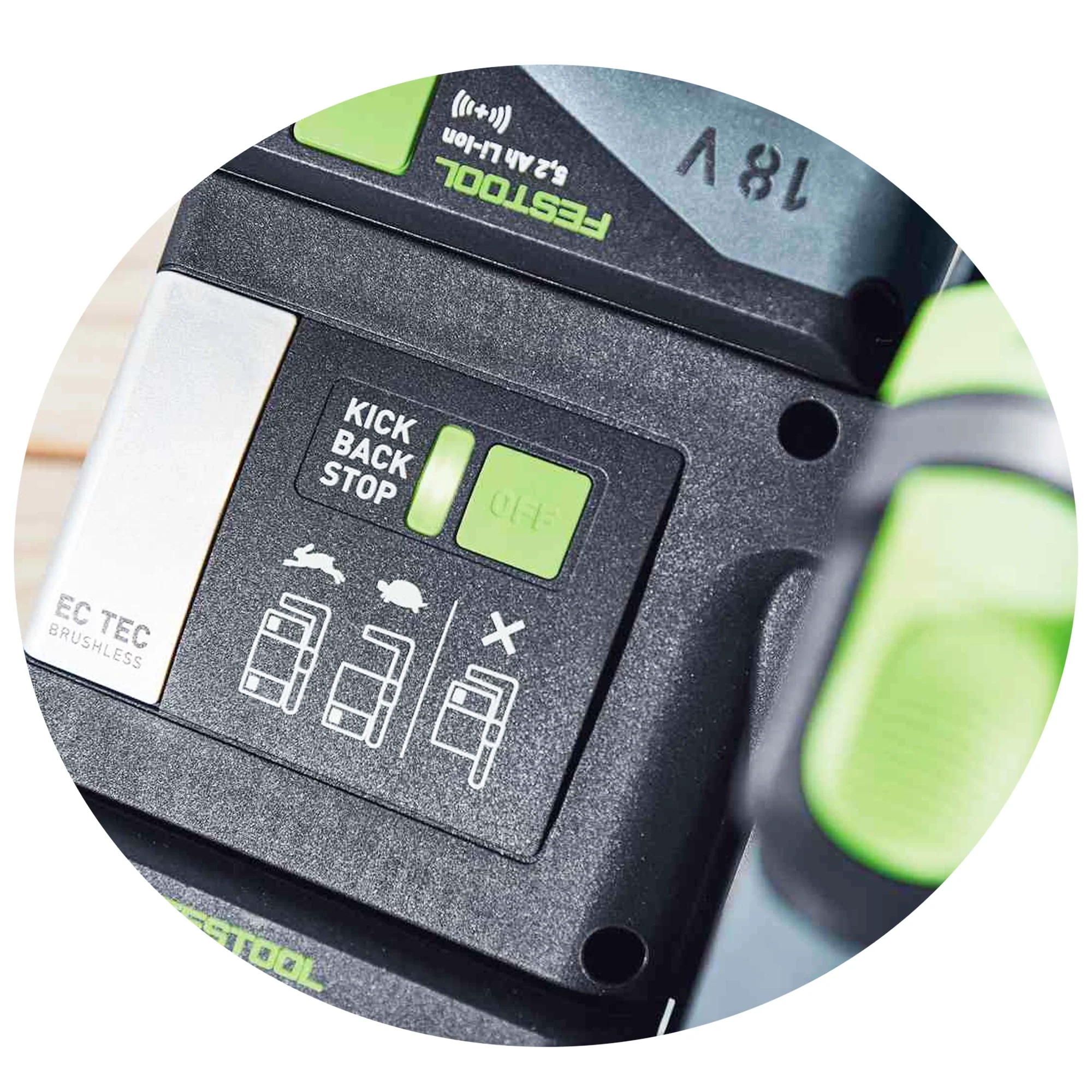 Sega ad affondamento Festool TSC 55 5,0 KEBI-Plus/XL-FS 18V 5Ah - Image 3