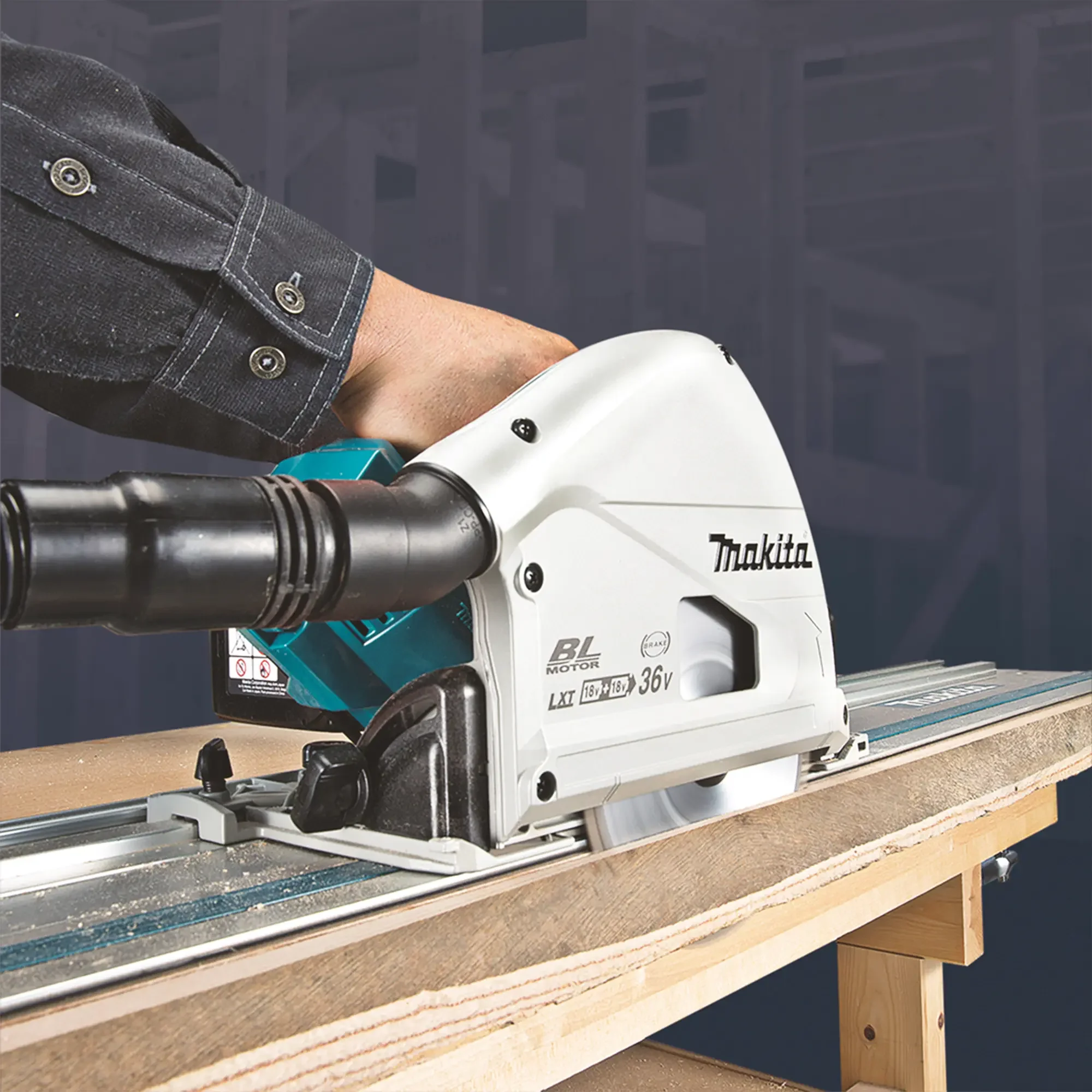 Sega Circolare Makita DSP600ZJ 18Vx2 - Image 13