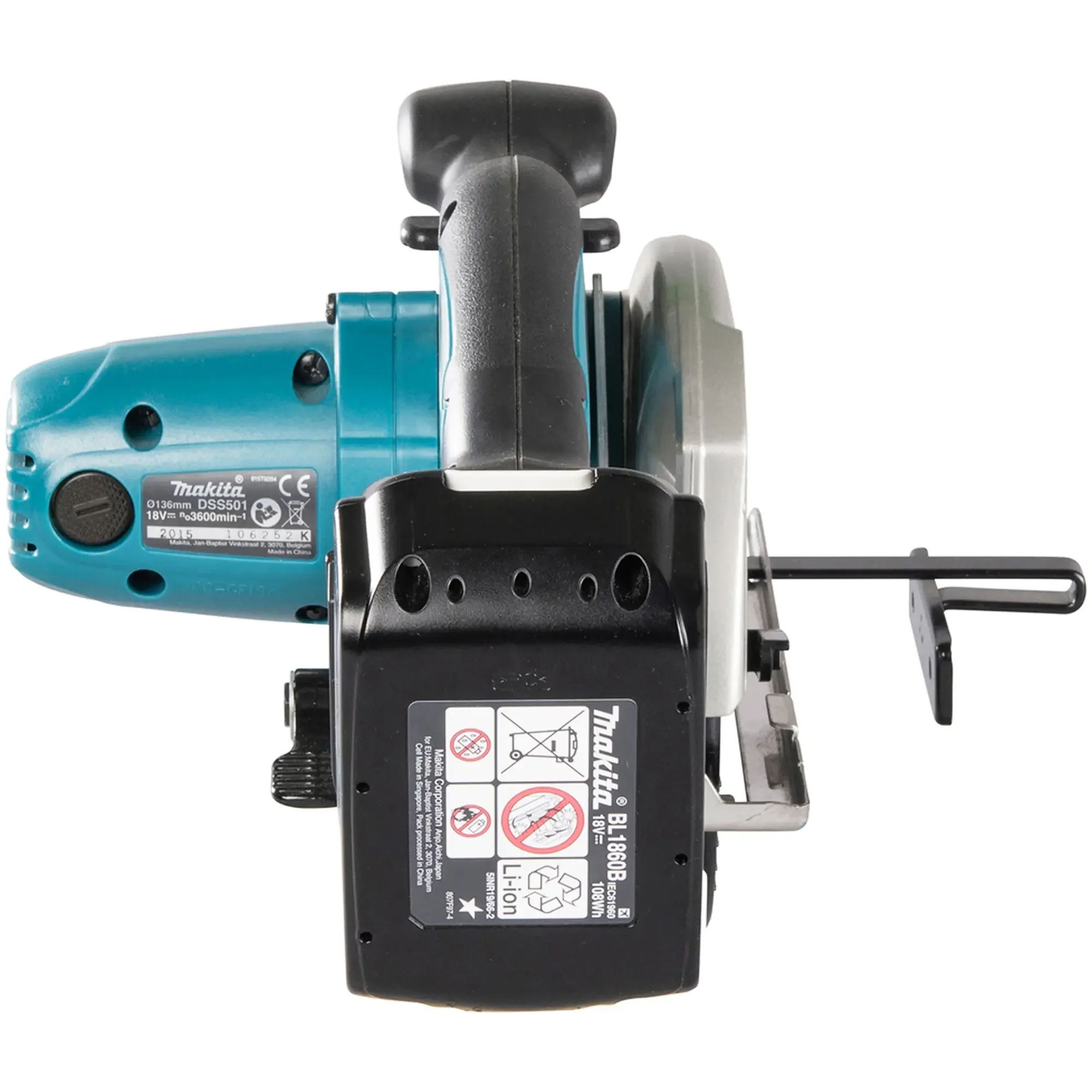 Sega Circolare Makita DSS501RTJ 18V 5Ah - Image 4