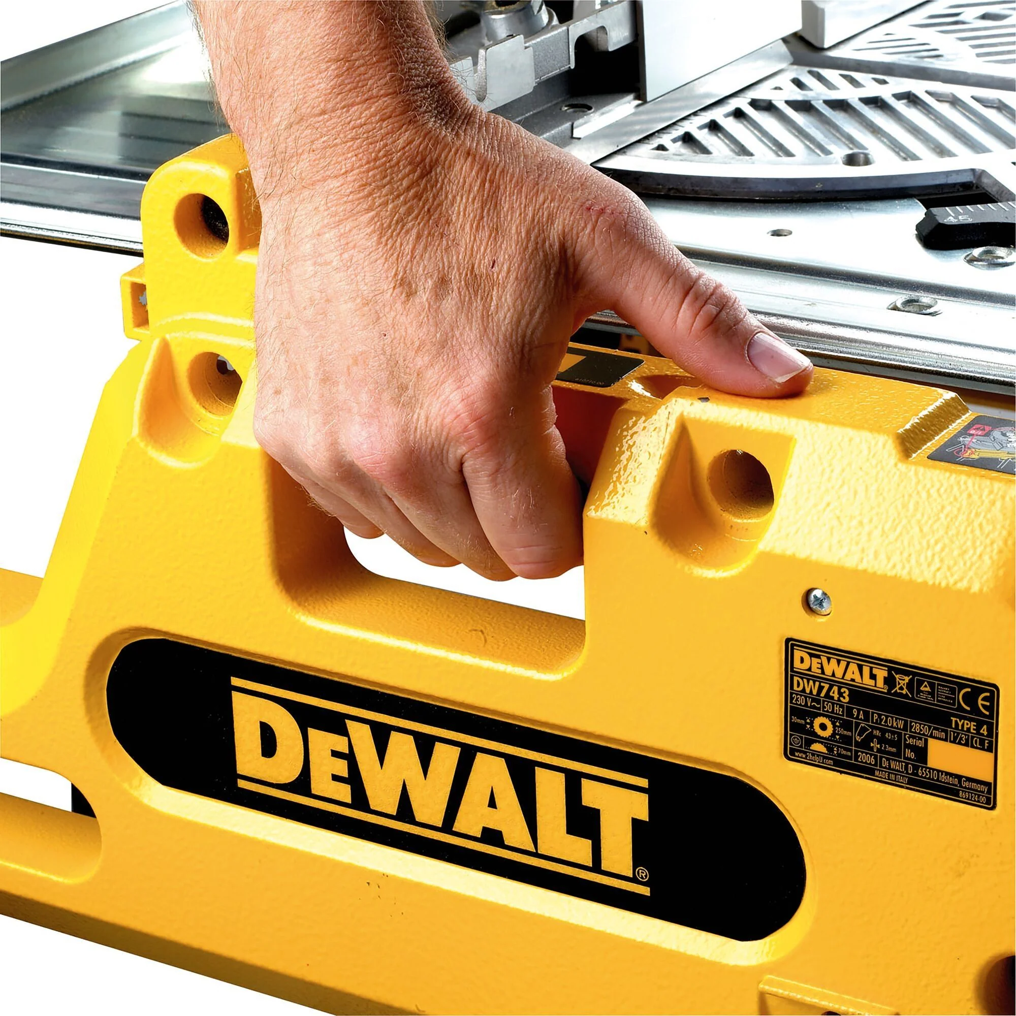 Sega Combinata Dewalt DW743N-QS 250mm 1550W - Image 24