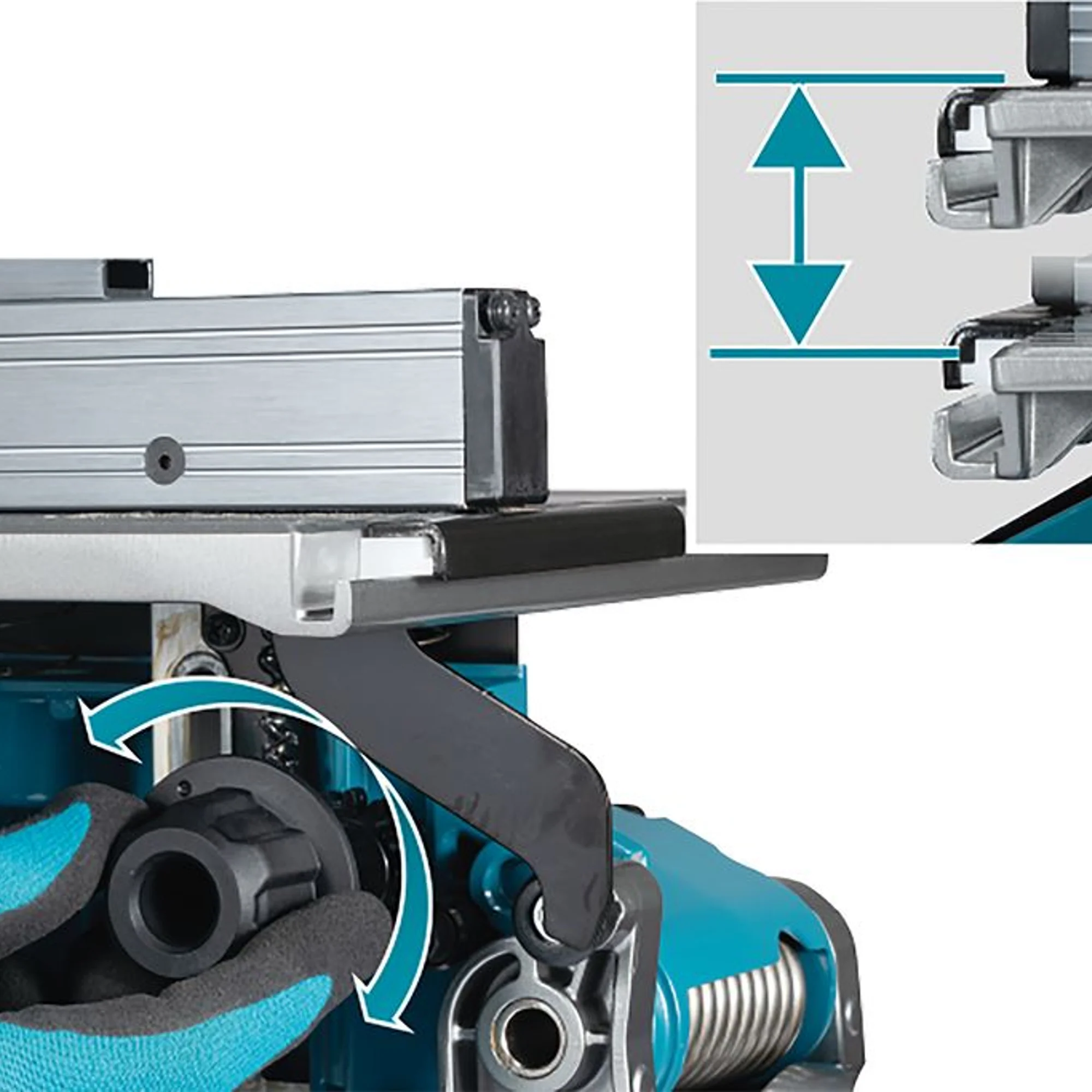 Sega da banco Makita LH001GZ 40V - Image 17