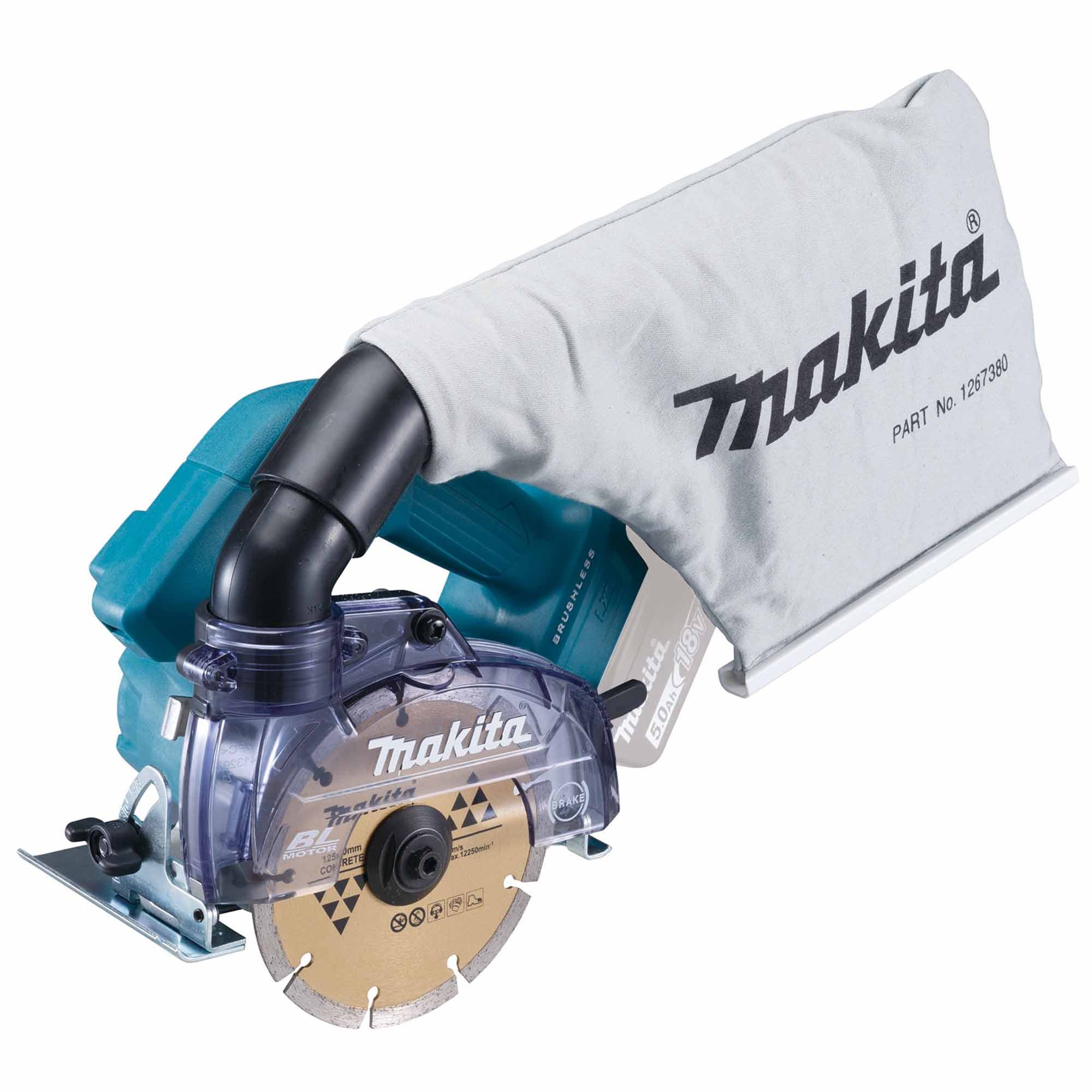Sega Diamantata Makita DCC500ZJ 18V - Image 2
