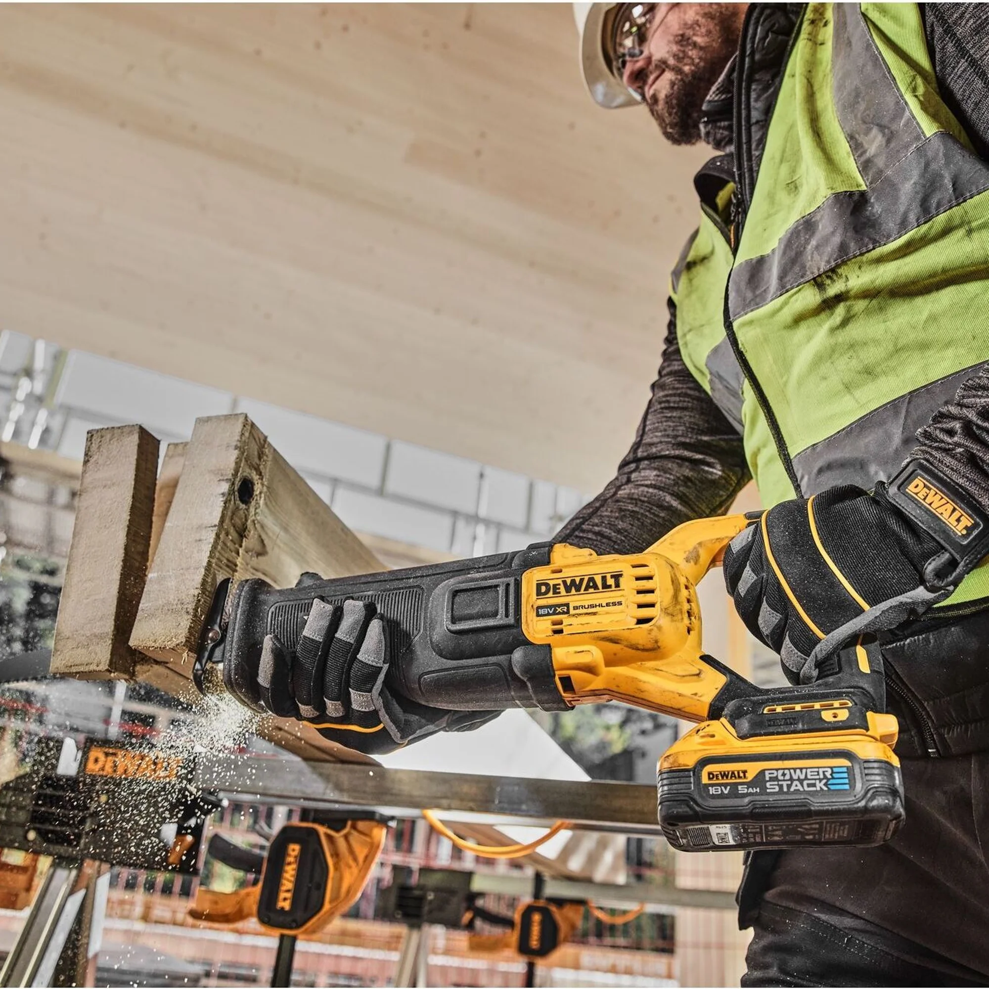 Sega Universale Dewalt DCS386H2T-QW 18V 5Ah Brushless - Image 5