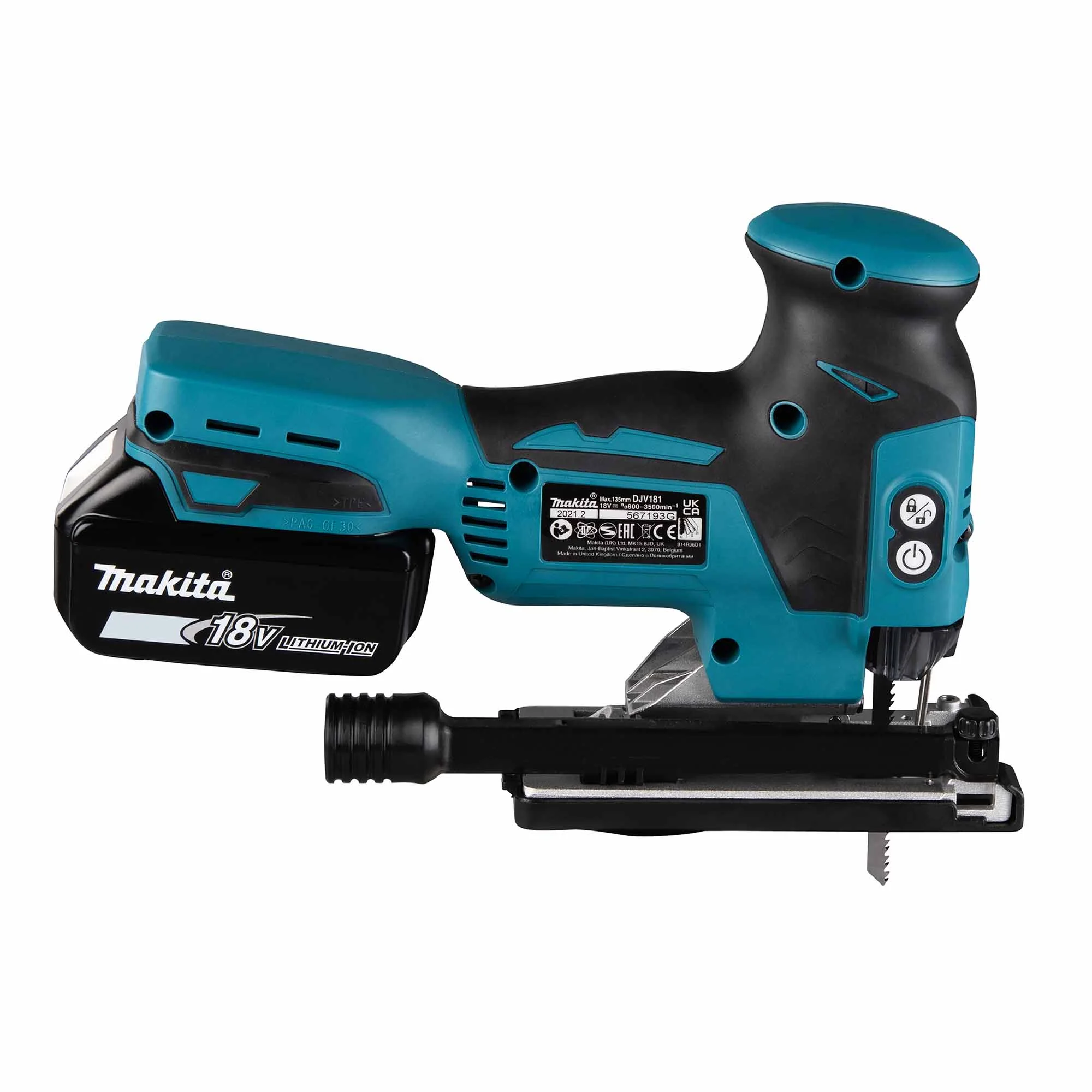 Seghetto Alternativo Makita DJV181RTJ 18V 5Ah - Image 4