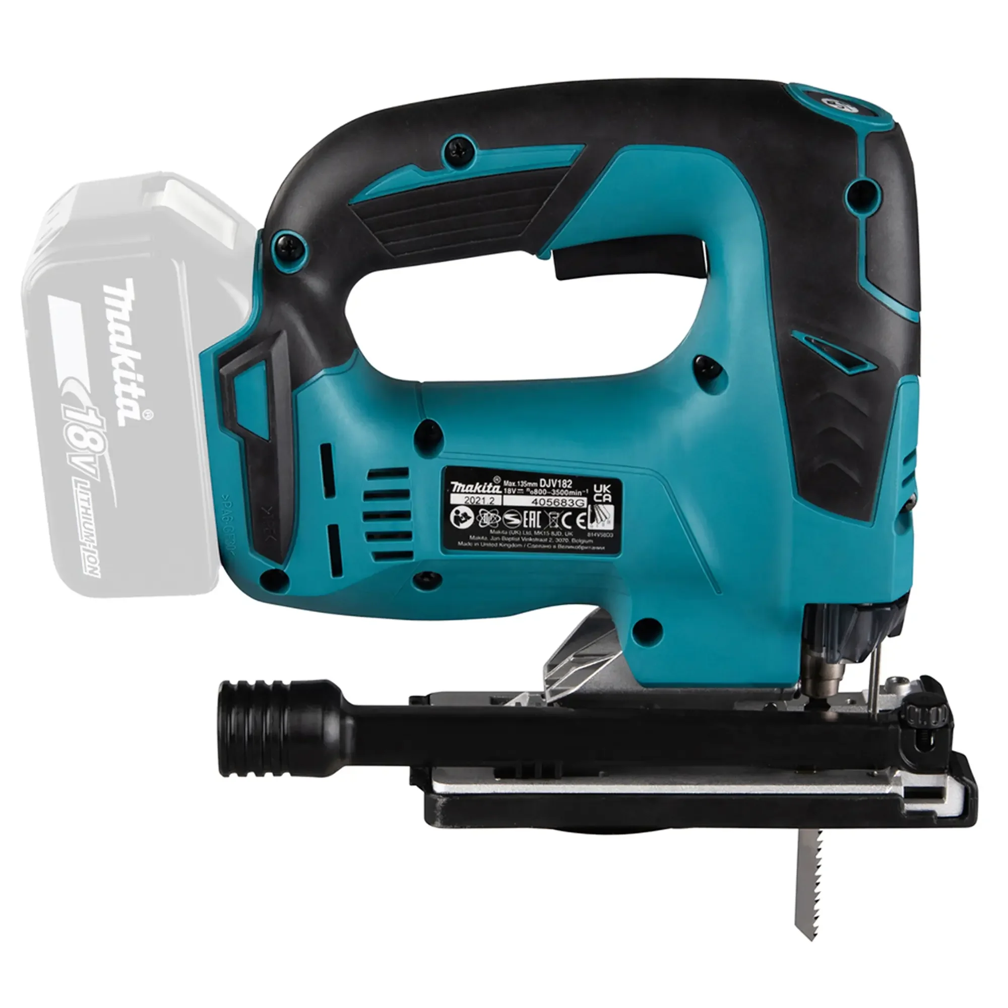Seghetto Alternativo Makita DJV182ZJ 18V - Image 7