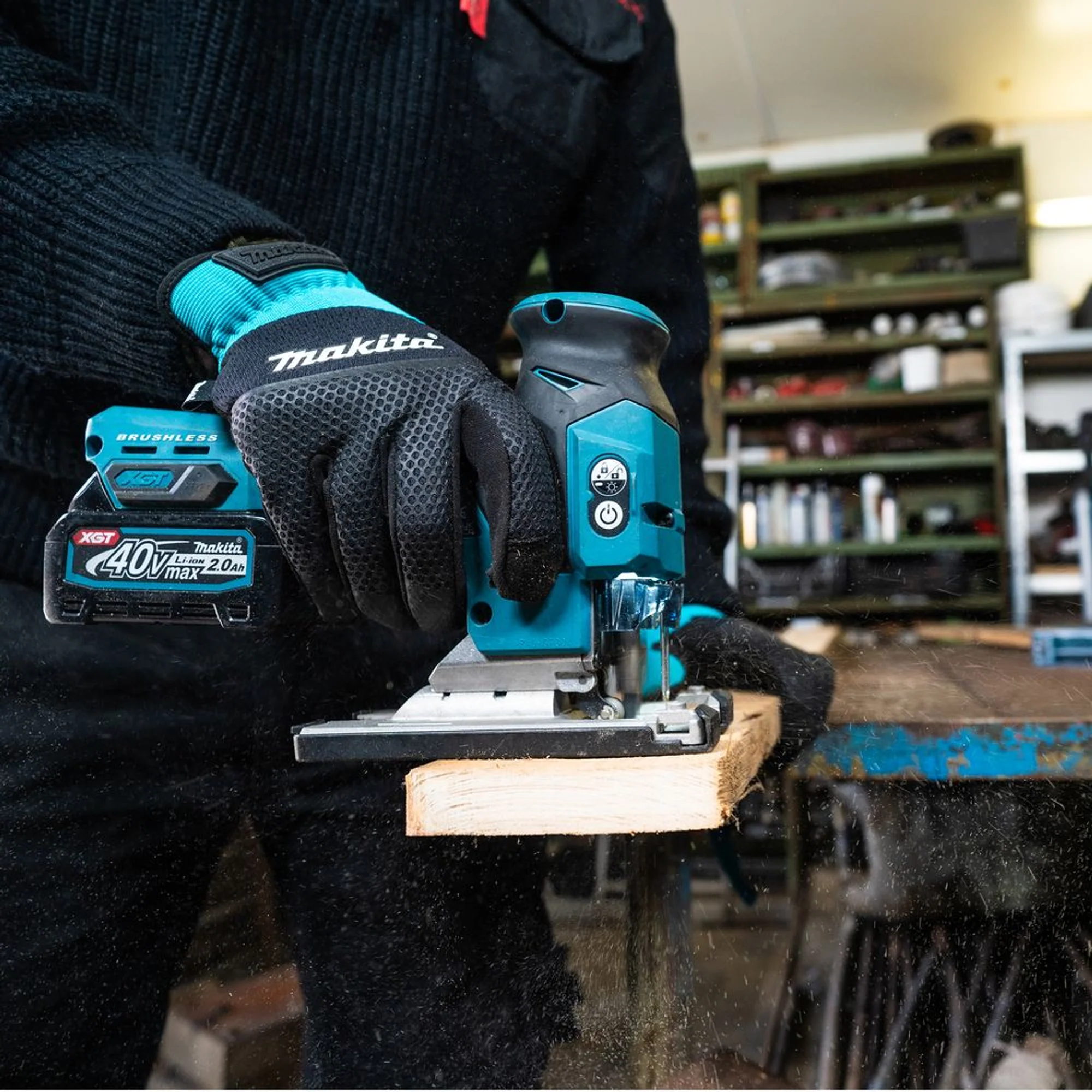 Seghetto Alternativo Makita JV001GM201 40V 4Ah - Image 17